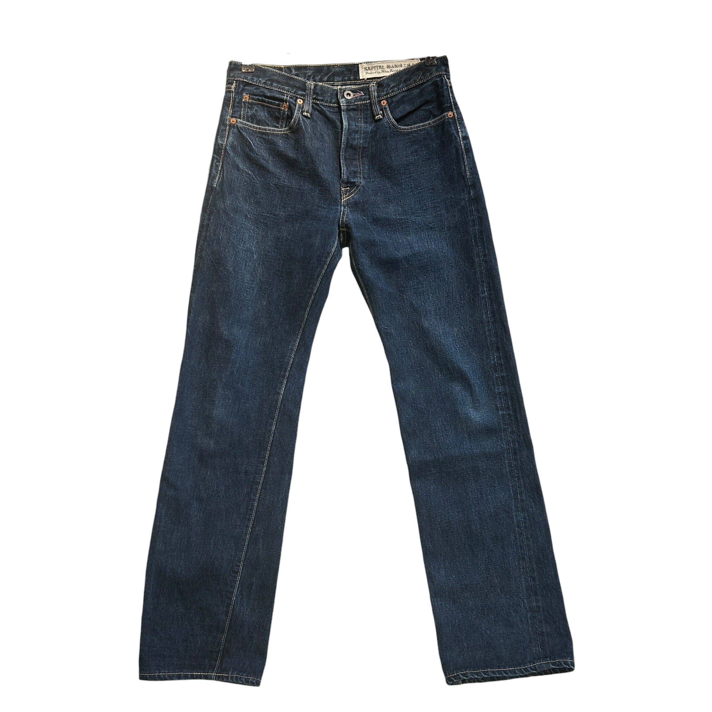 KAPITAL/Pants/31/Cotton/IDG/Okayama Tag, Selvedge view 1