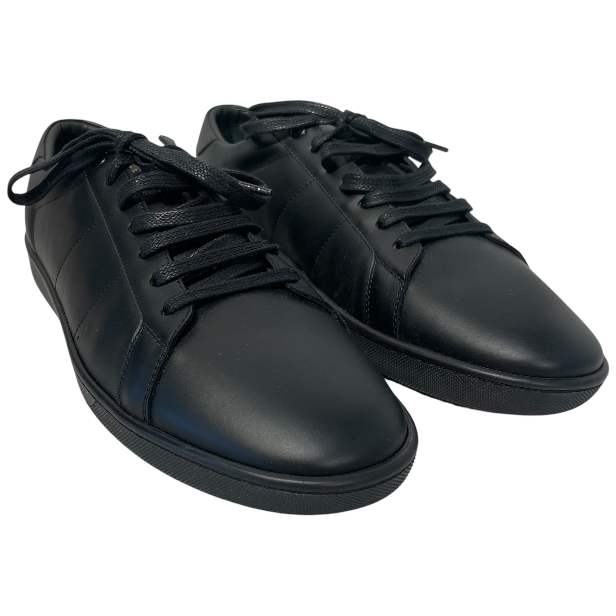 SAINT LAURENT/Low-Sneakers/EU 44/Leather/BLK/417849 view 1