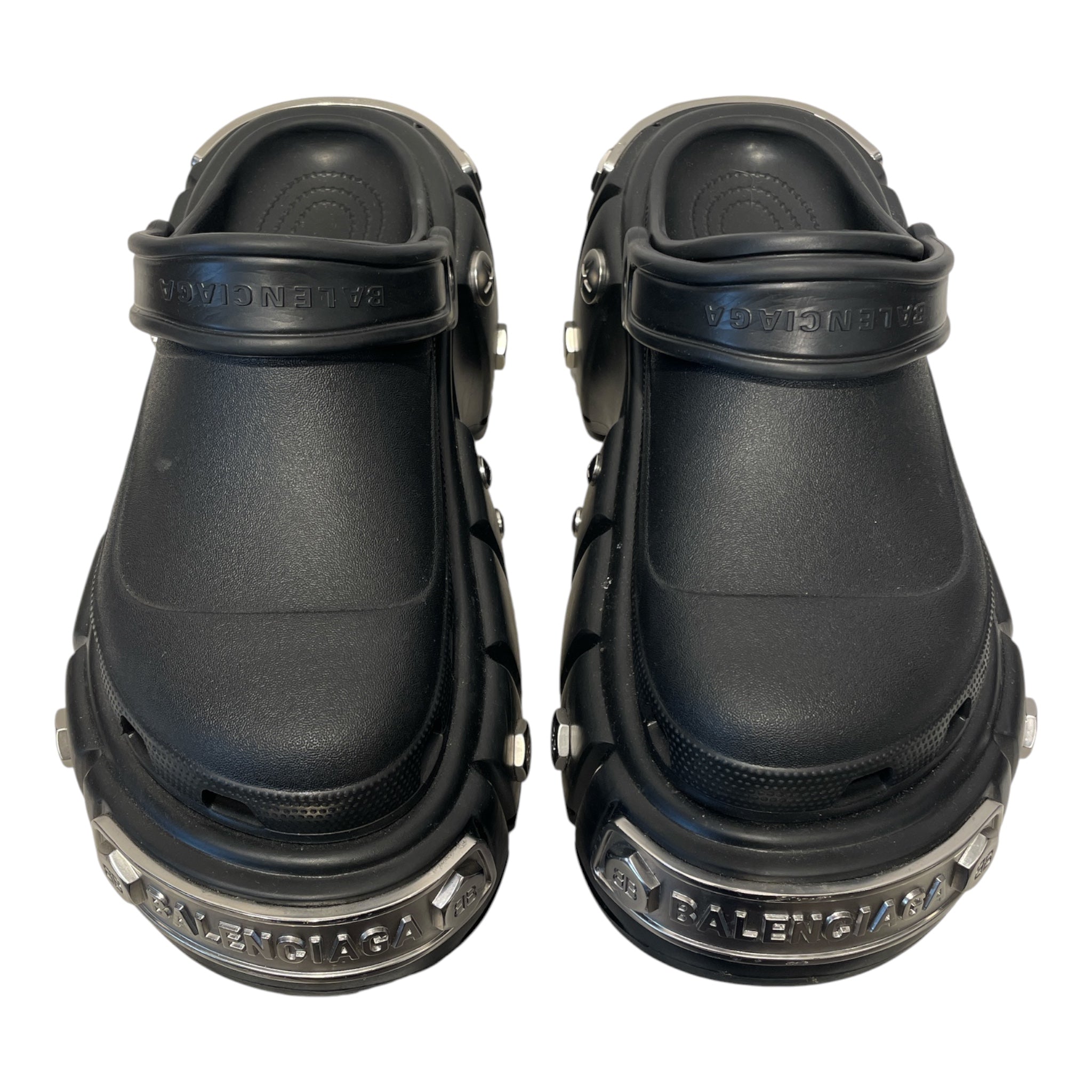 BALENCIAGA/crocs/Sandals/EU 42/BLK/NWT HARDCROC view 3