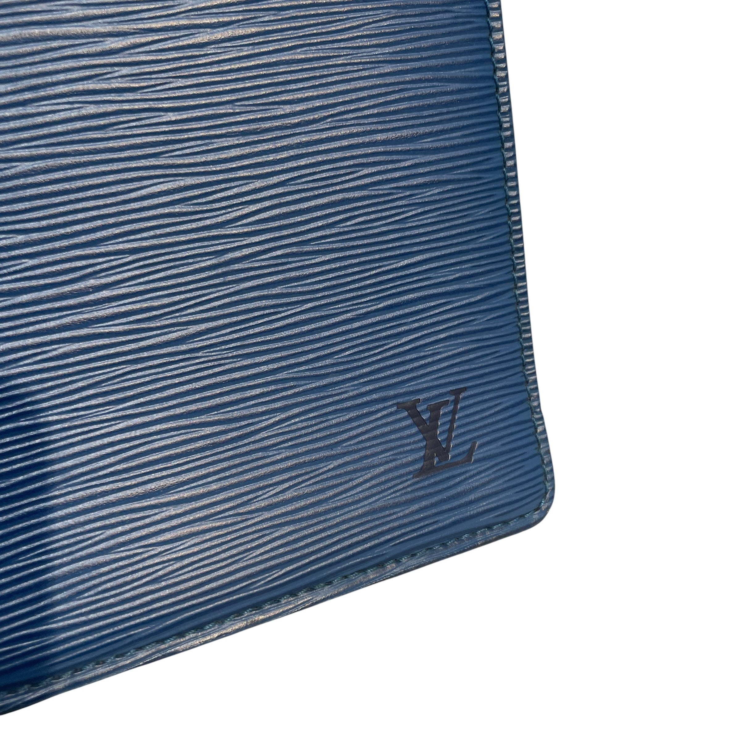 LOUIS VUITTON/Bag/Leather/BLU/Epi Leather Rivier Handbag view 4