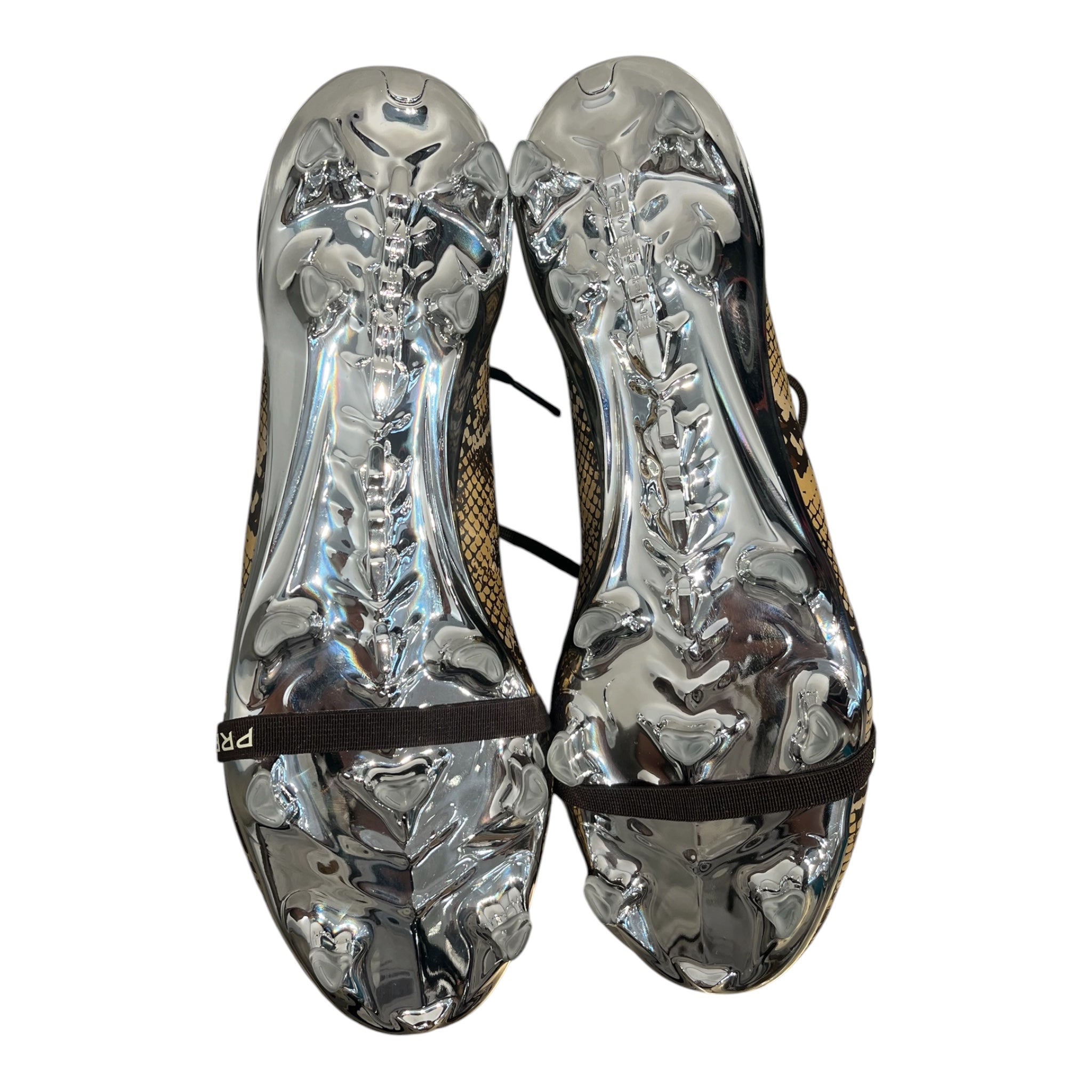 WALES BONNER/Low-Sneakers/US 9.5/Animal Pattern/Leather/BRW/PREDATOR view 5