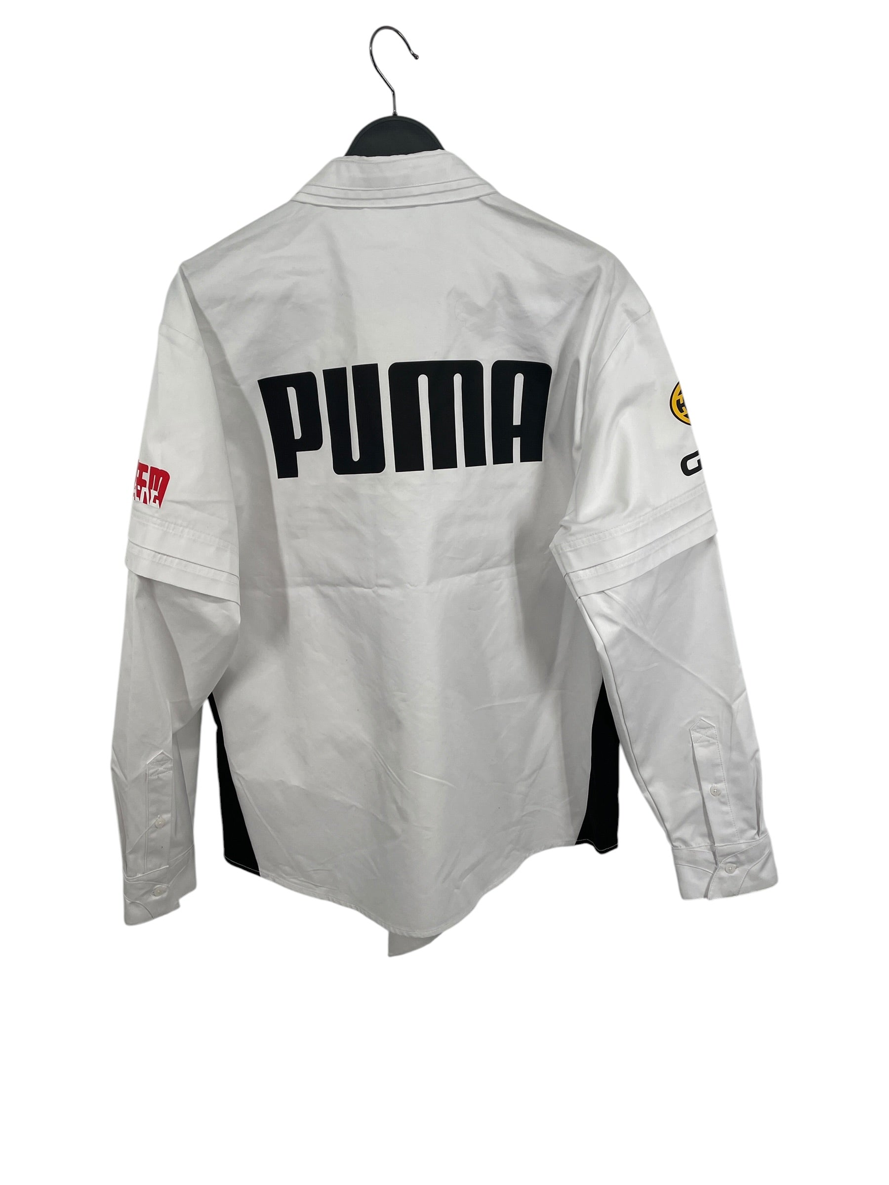 PUMA/LS Shirt/M/Cotton/WHT/All Over Print/A$AP ROCKY\DOUBLE LAYERED view 2