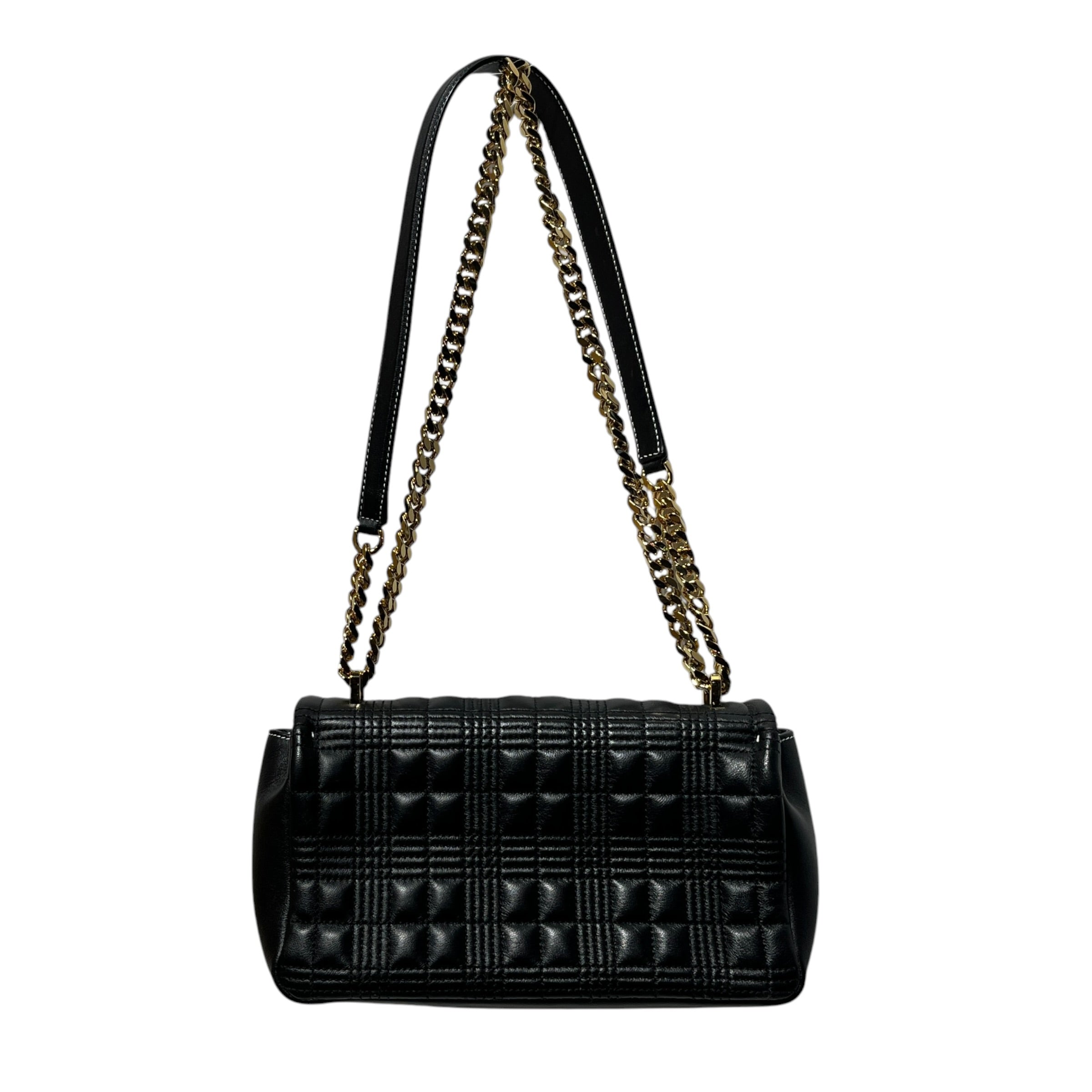BURBERRY/Hand Bag/Leather/BLK/TB LOLA view 2