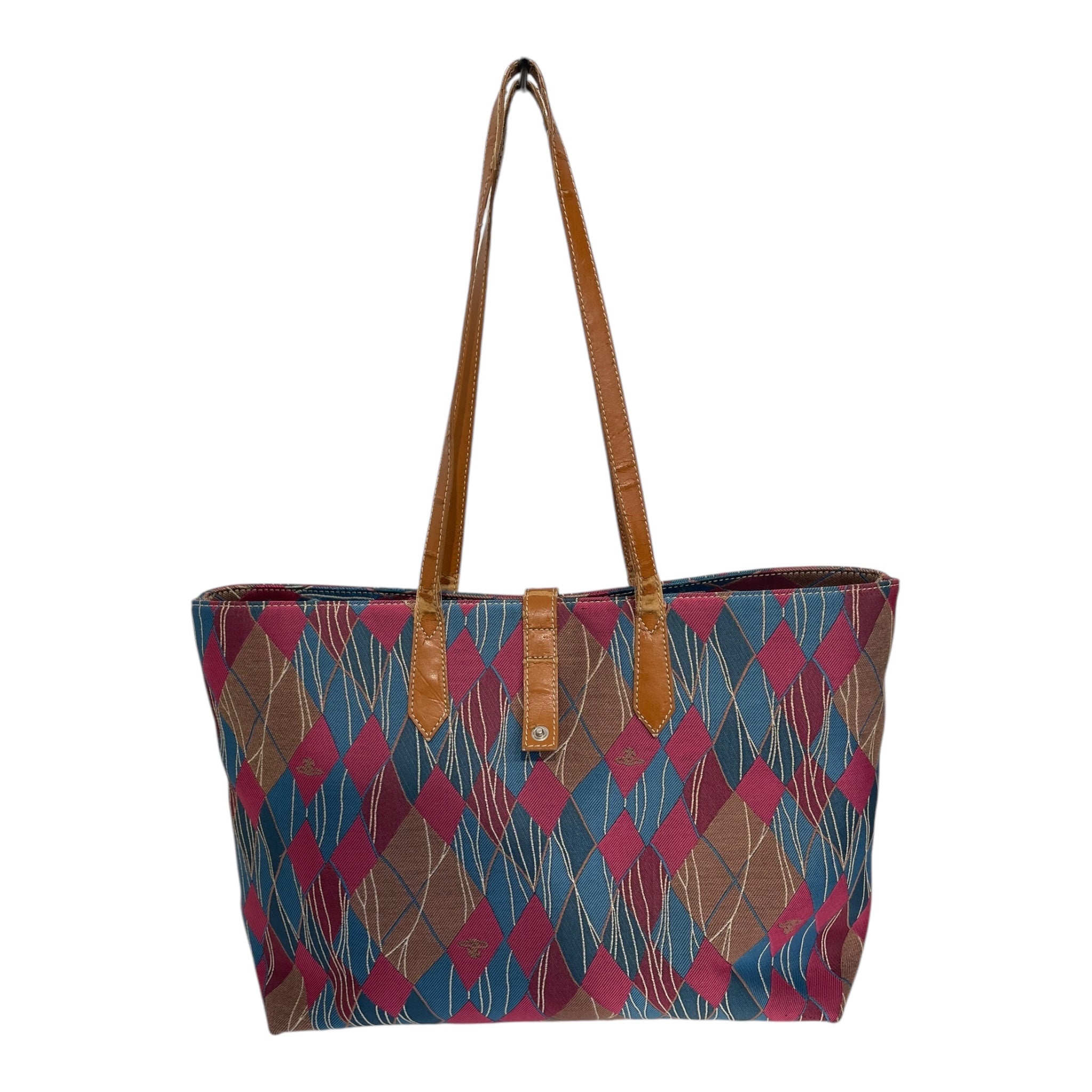 Vivienne Westwood/Hand Bag/All Over Print/Cotton/PNK/SHOULDER BAG/BLU view 2