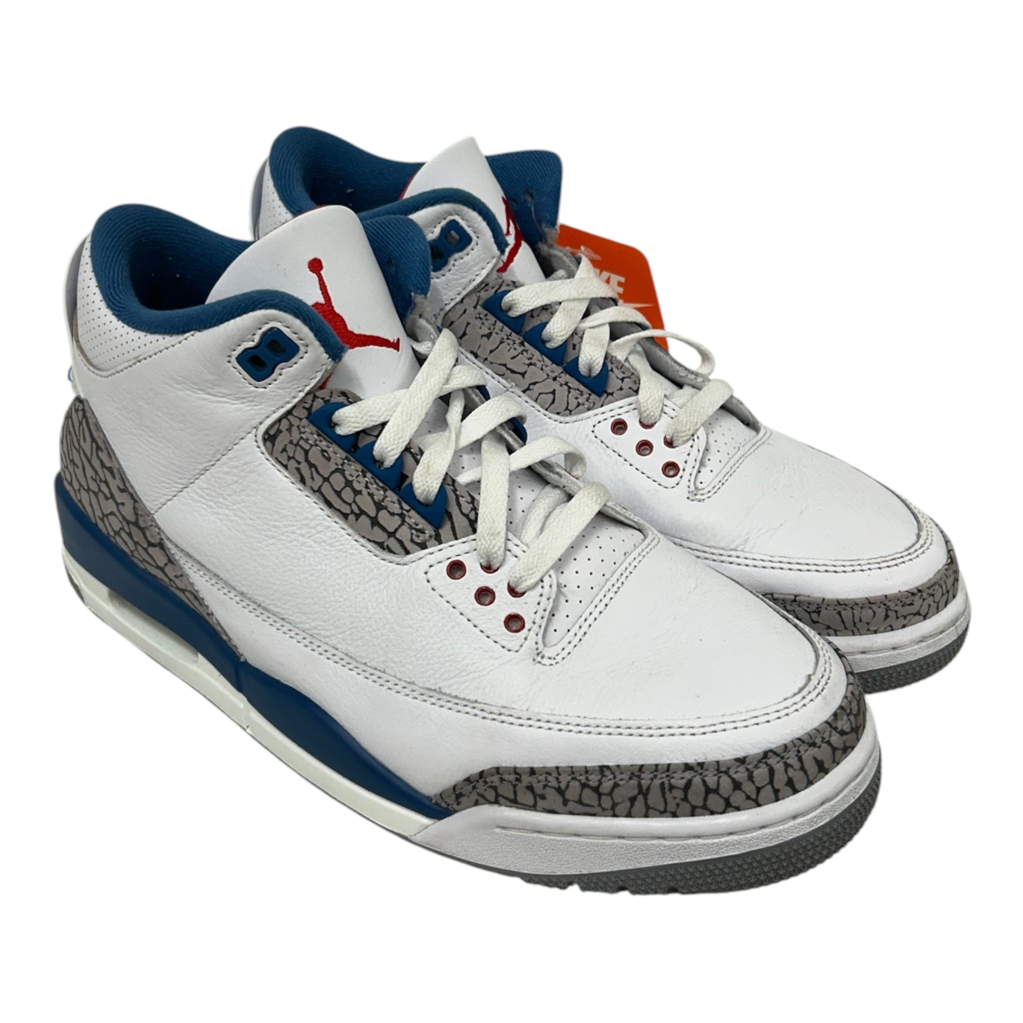 JORDAN BRAND/Hi-Sneakers/US 10.5/Leather/WHT/JORDAN 3 view 1