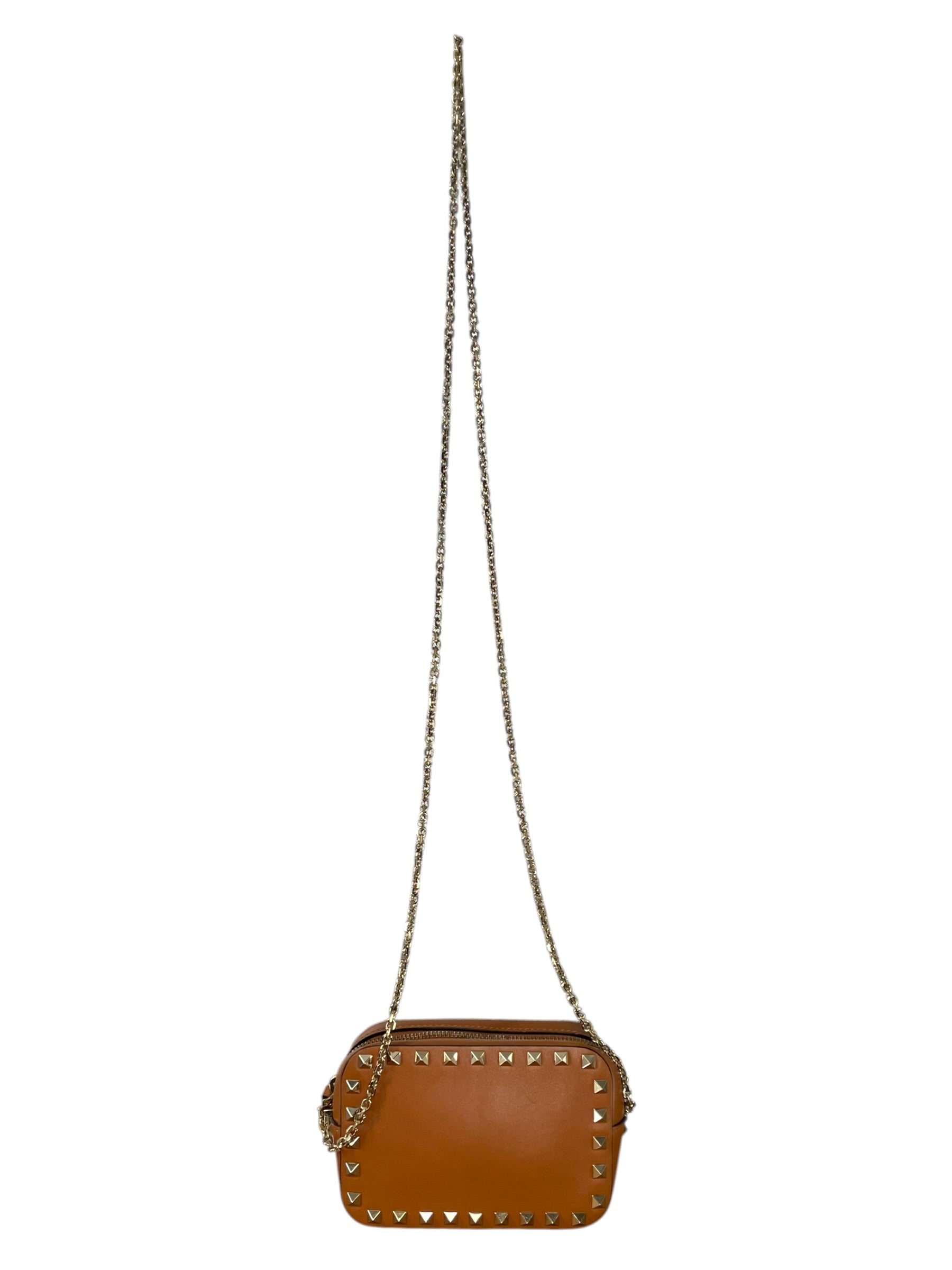 VALENTINO/Cross Body Bag/Leather/CML/ROCKSTUD CAMERA CROSSBODY view 2
