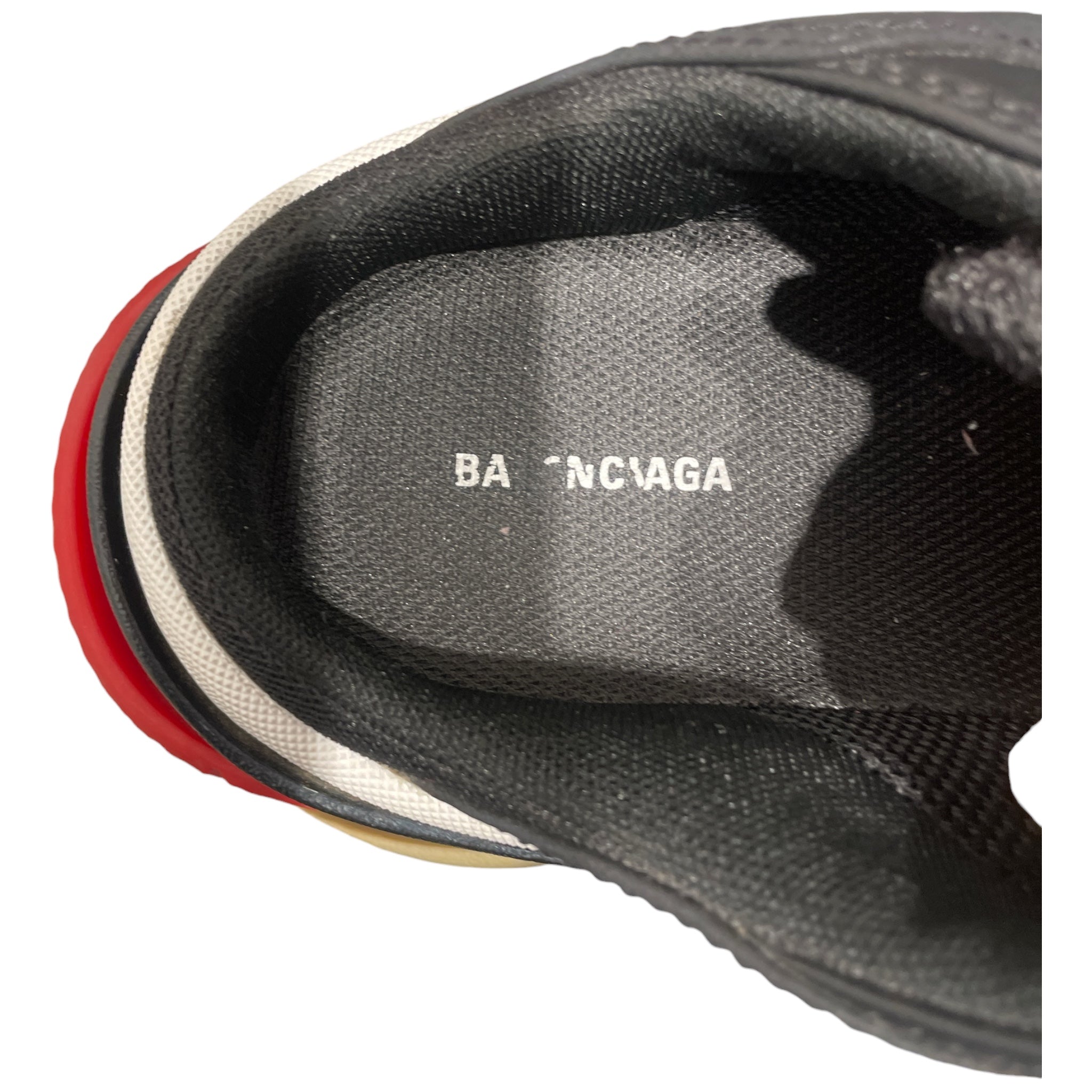 BALENCIAGA/Low-Sneakers/EU 37/Nylon/BLK/triple-s slip on/ view 3