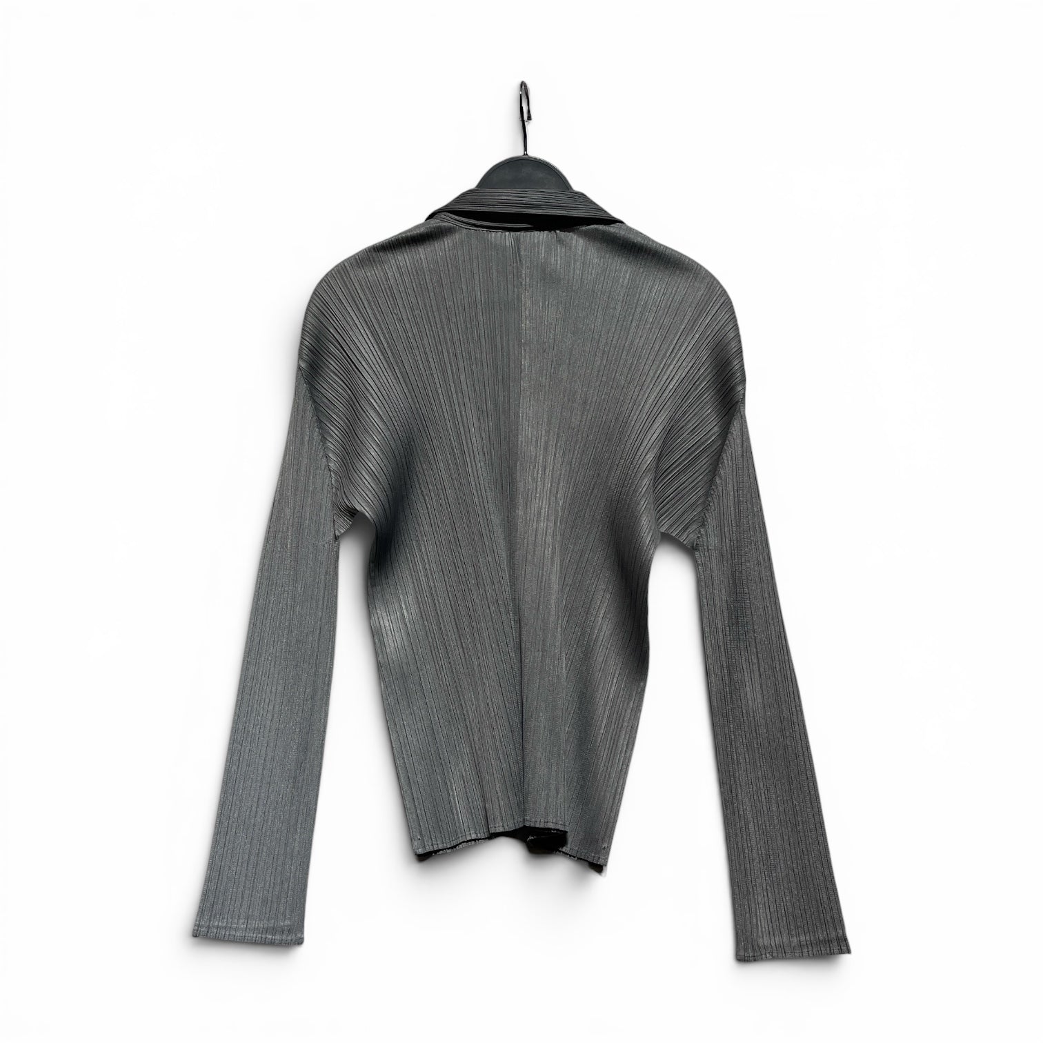 PLEATS PLEASE ISSEY MIYAKE/LS T-Shirt/S/Polyester/SLV/CREW NECK LONG SLEEVE BUTTON view 2