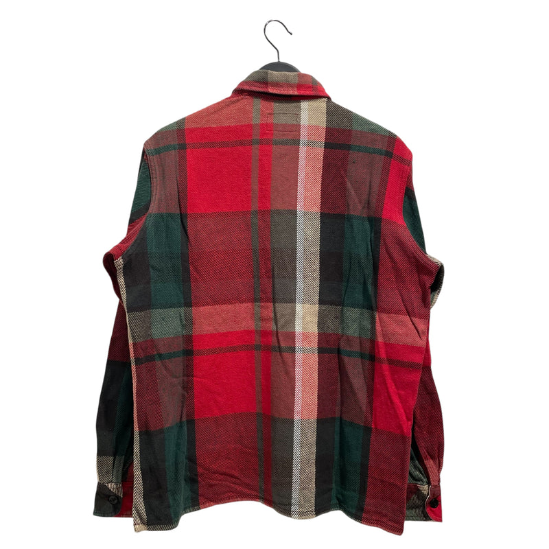 Engineered Garments/LS Shirt/M/Red/Cotton/Plaid/