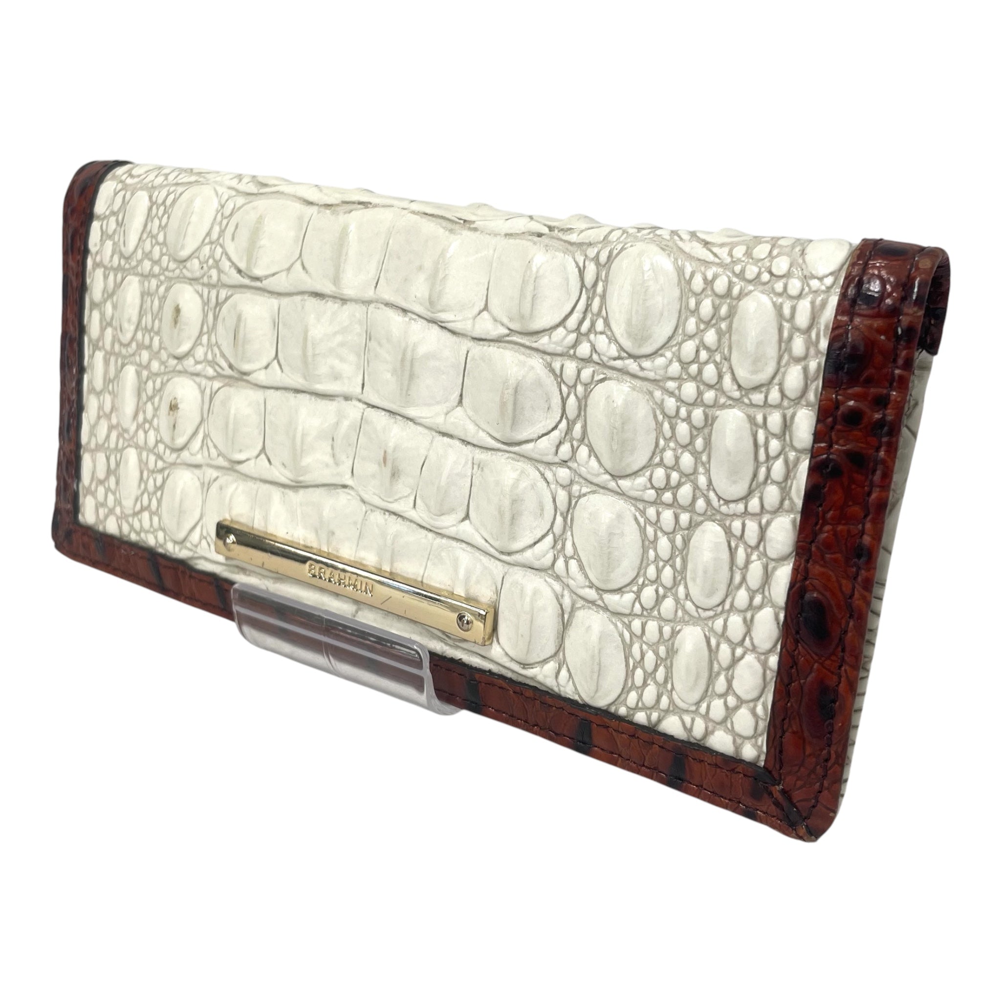 Brahmin/Bifold Wallet/Leather/CRM/L's/ADY WALLET / CROC TEXTURE view 1