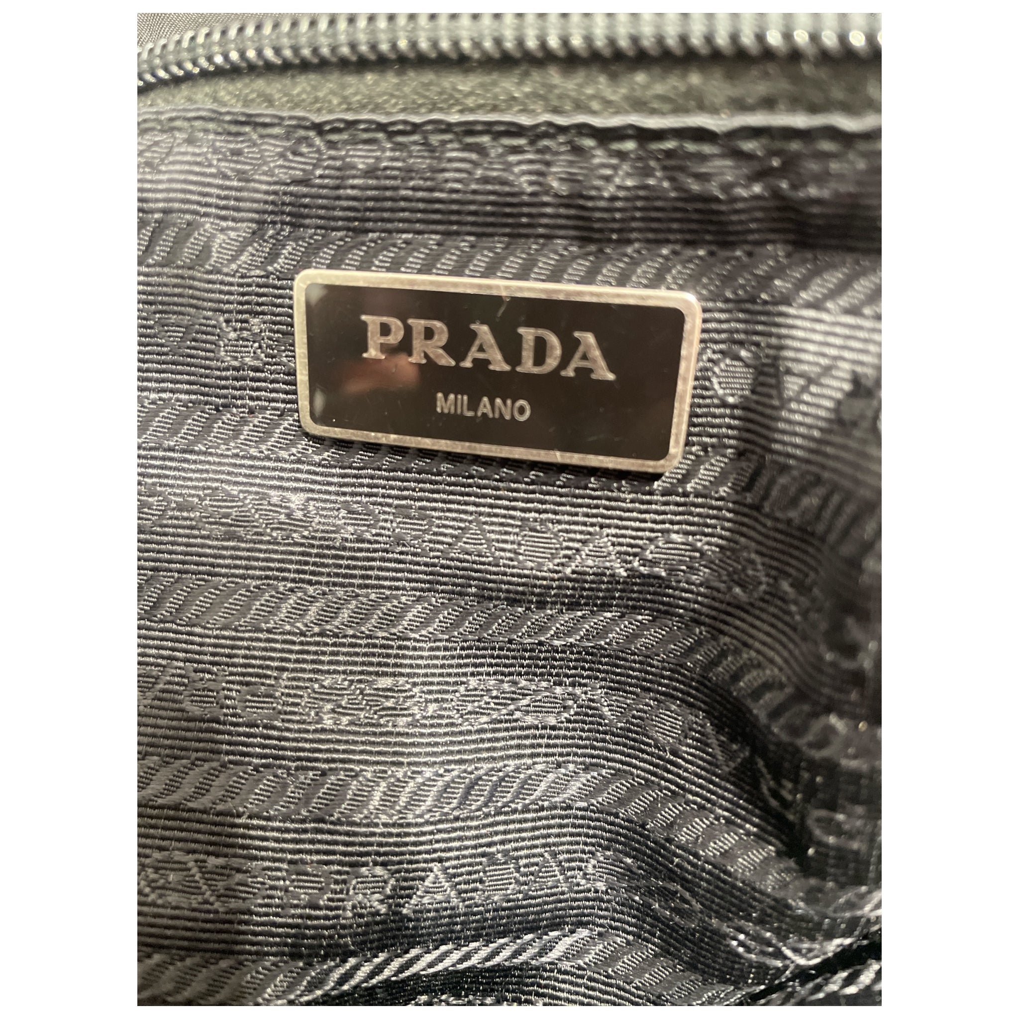 PRADA/Tote Bag/Nylon/BLK/Saffiano tote view 4