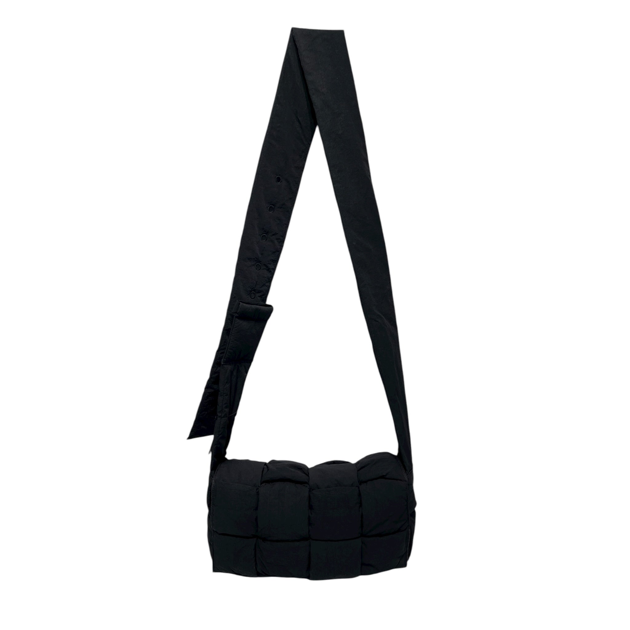 BOTTEGA VENETA/Cross Body Bag/Nylon/BLK/CASSETTE view 1