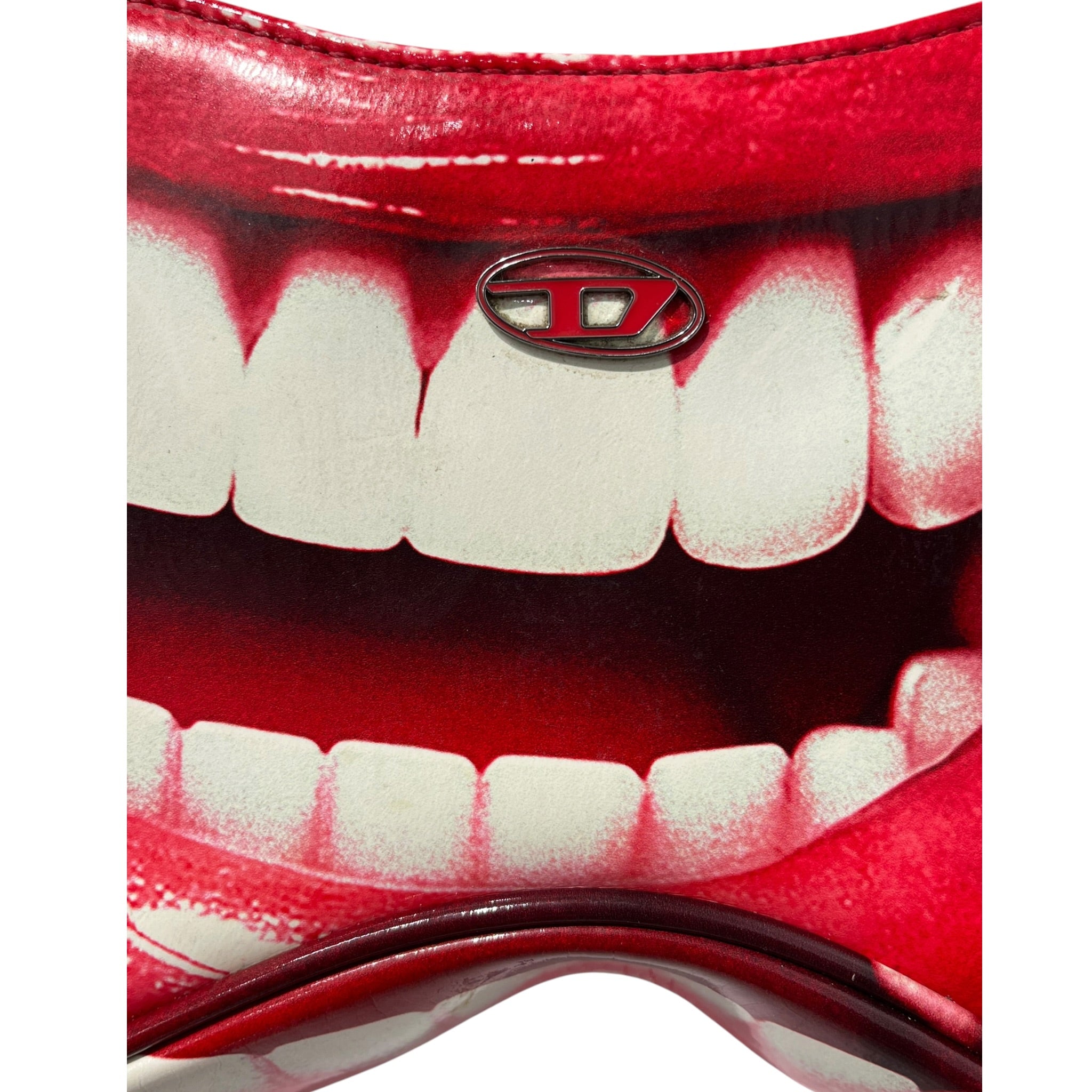 DIESEL/Bag/Graphic/RED/TEETH BAG view 2
