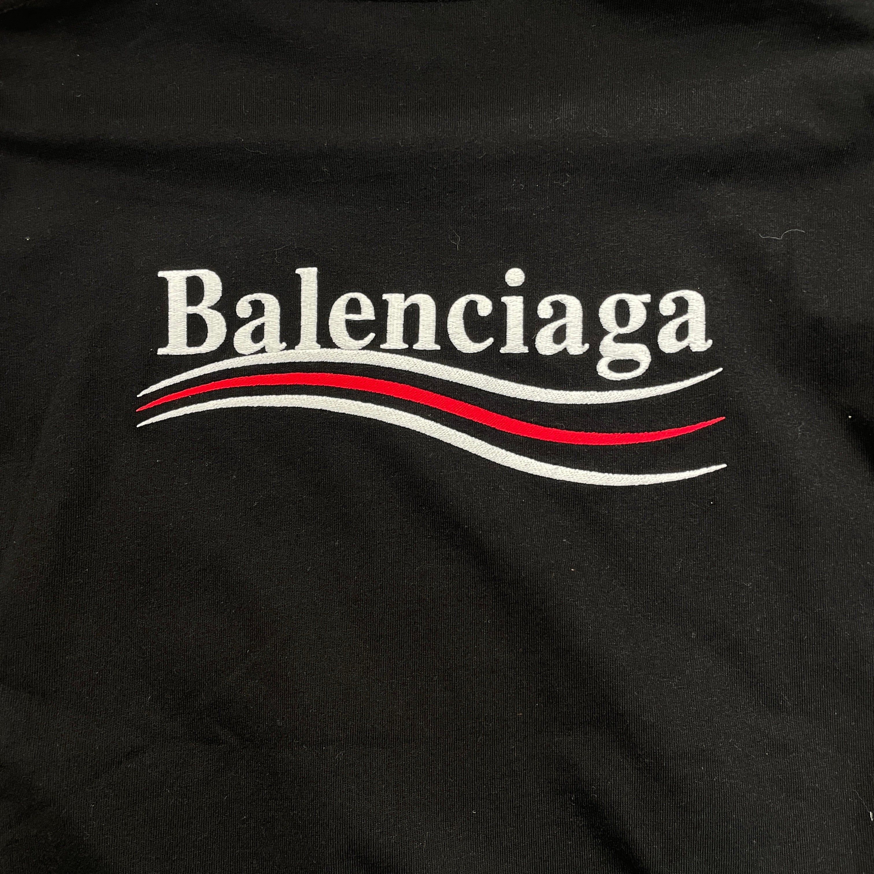 BALENCIAGA/T-Shirt/S/Cotton/BLK/High Neck/ view 4