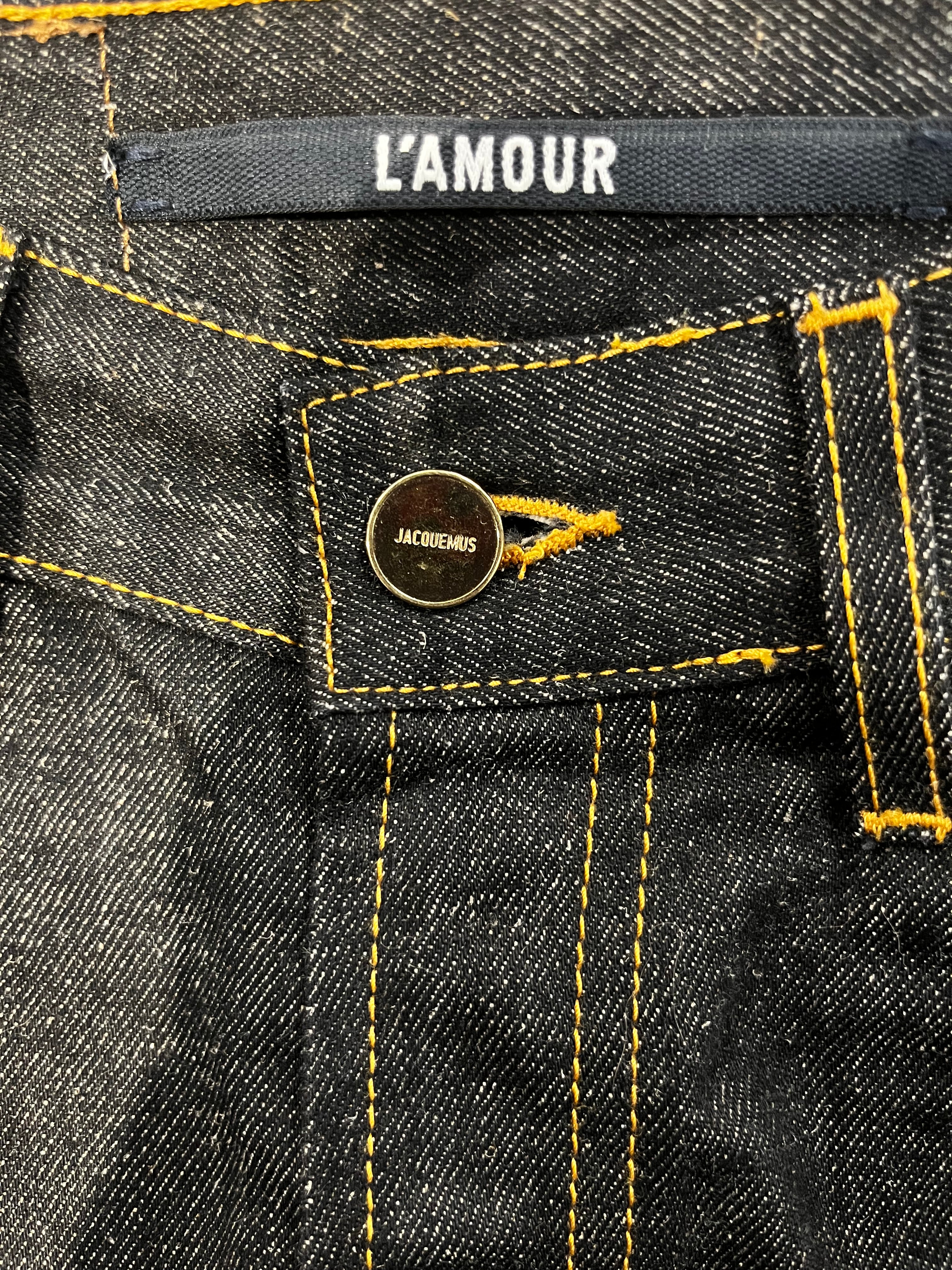 L'amour/JACQUEMUS/Straight Pants/25/Denim/IDG/selvedge view 4