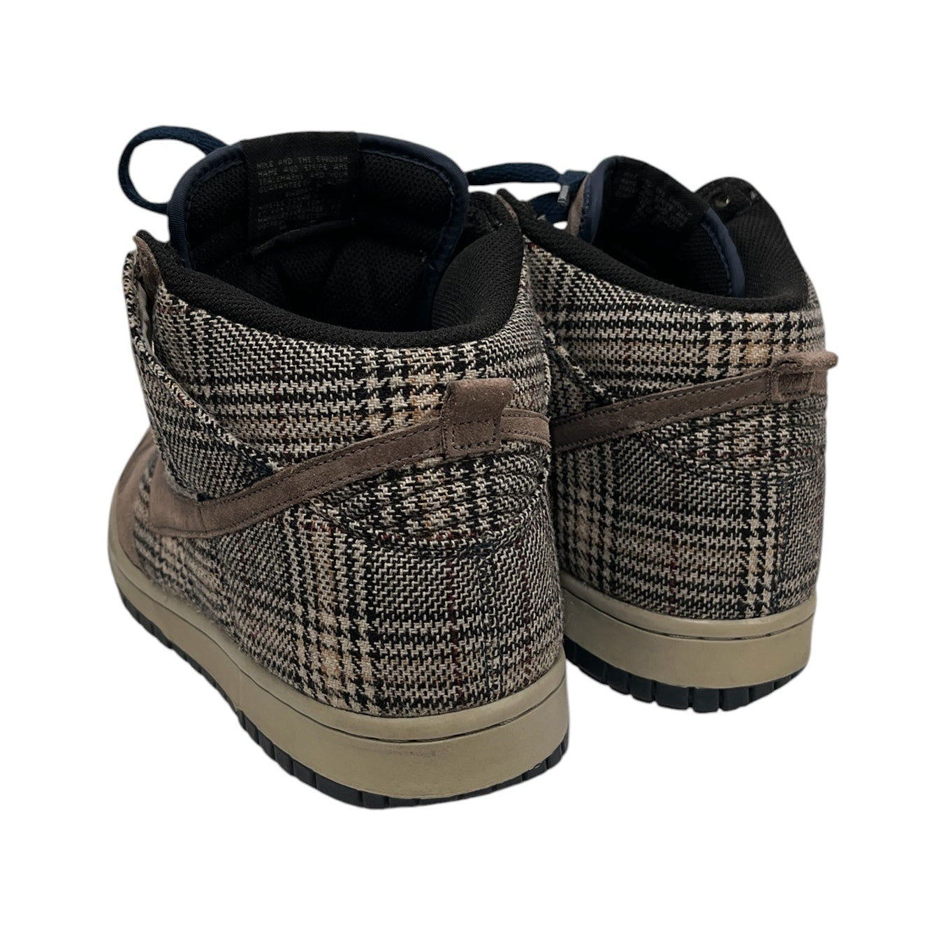 NIKE/DUNK HIGH PREMIUM/Hi-Sneakers/US 9/Plaid/MLT/306968-003 view 2