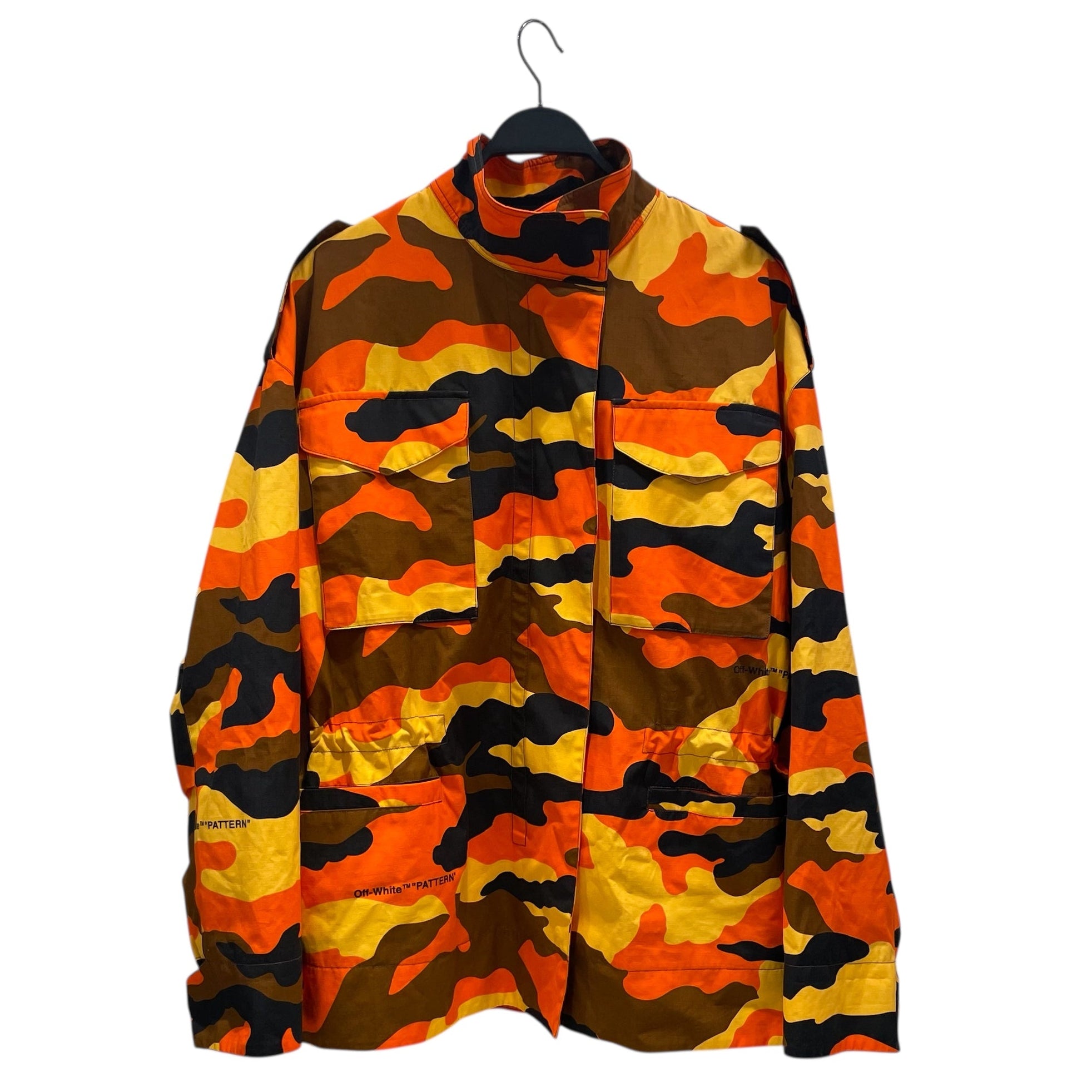 OFF-WHITE/Jacket/Cotton/MLT/OFF WHITE CAMO view 1