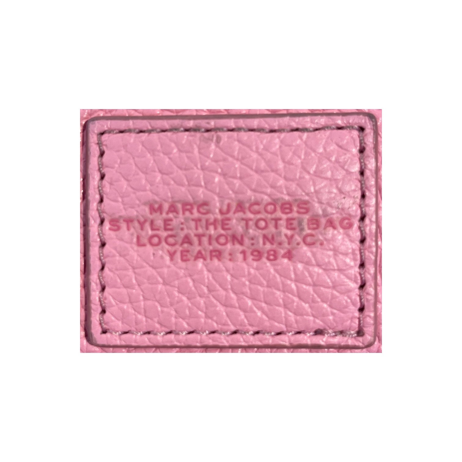 MARC JACOBS/Tote Bag/Leather/PNK/THE TOTE BAG - MINI view 6