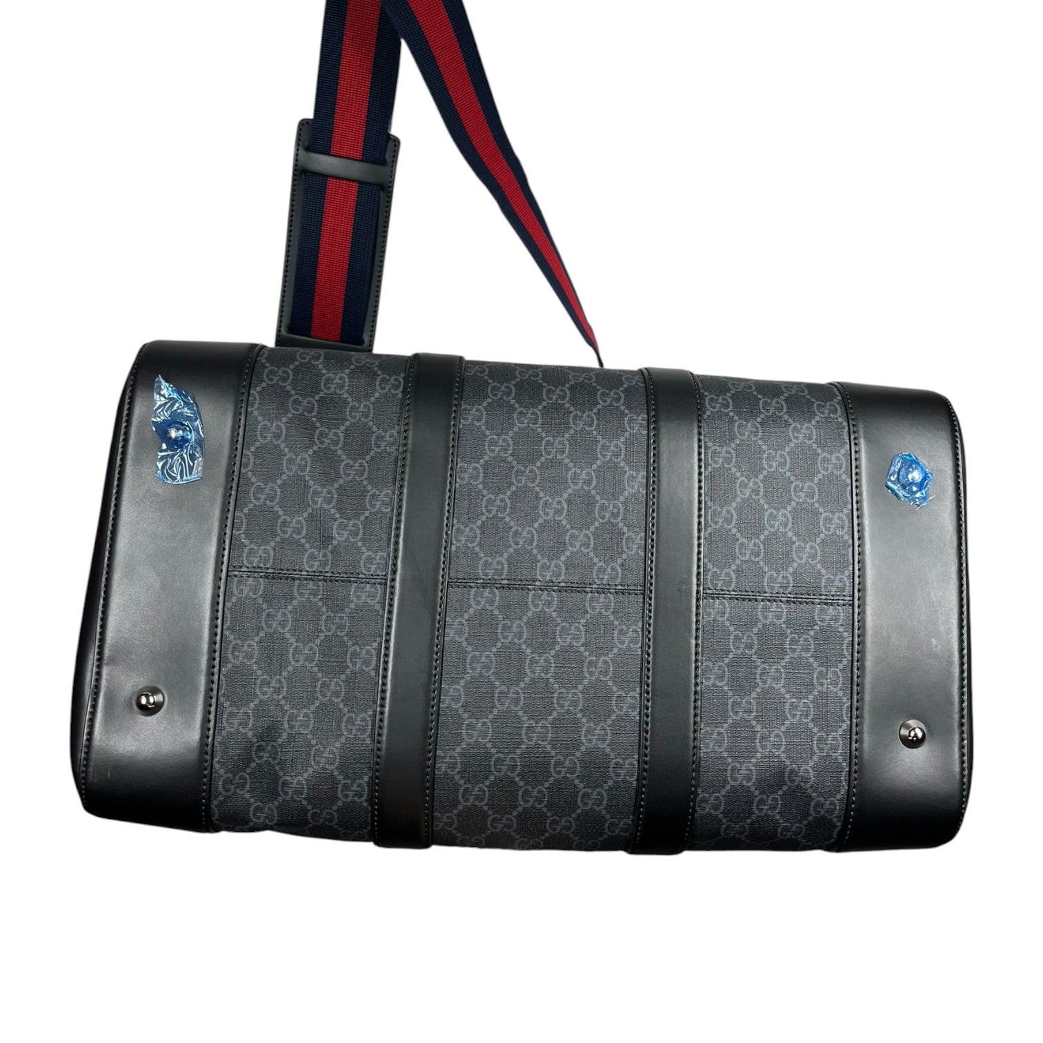 GUCCI/Bag/Monogram/Leather/BLK/GG SUPREME DUFFLE BAG view 3