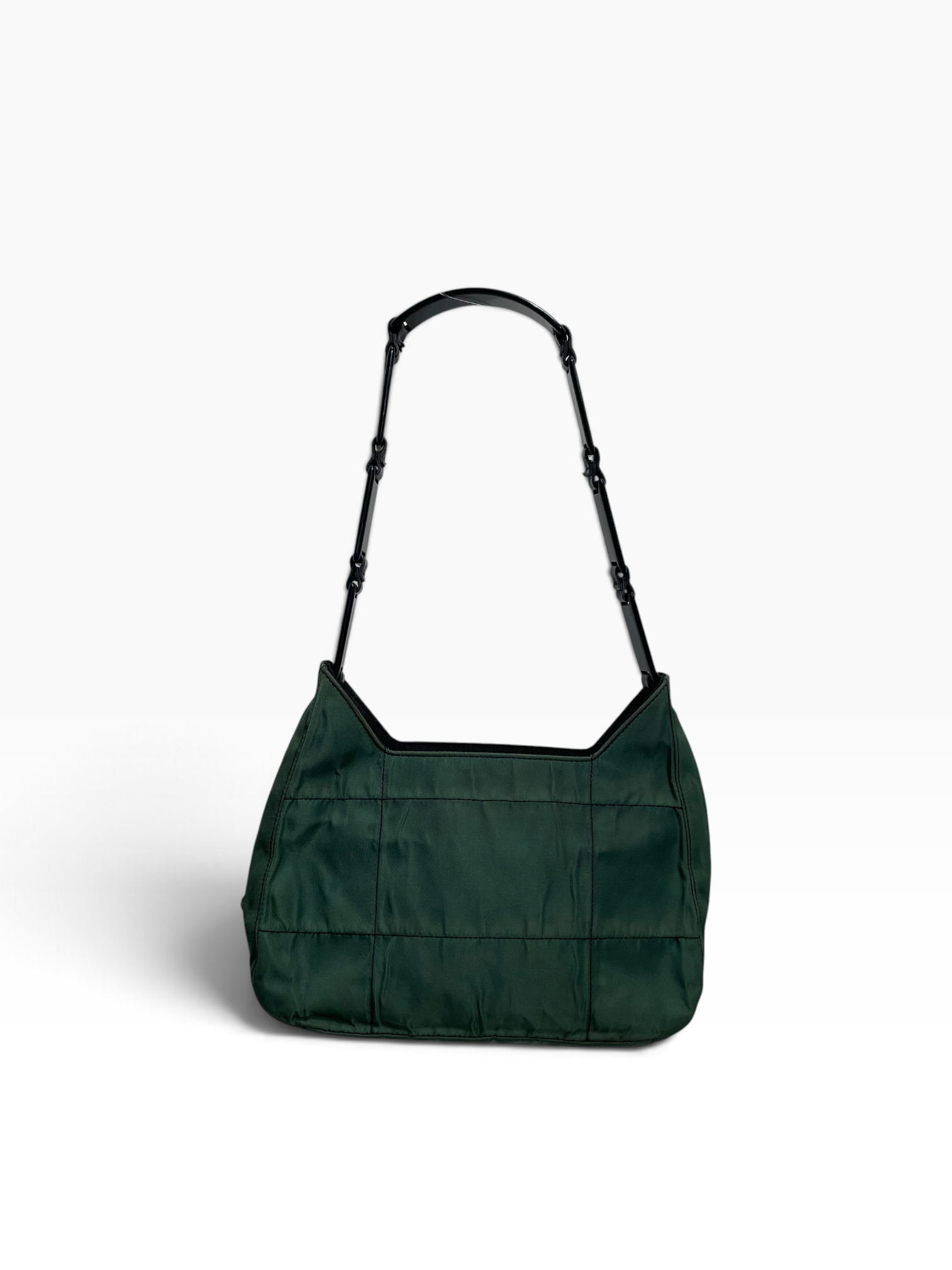 PRADA/Hand Bag/Nylon/GRN/QUILTED SHOULDER BAG view 2