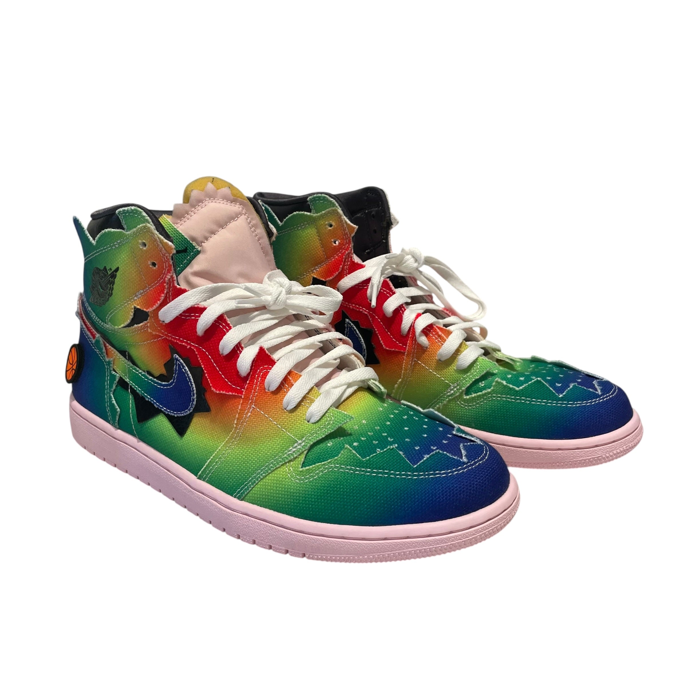 NIKE/Hi-Sneakers/US 12.5/All Over Print/MLT/RETRO HIGH OG view 1