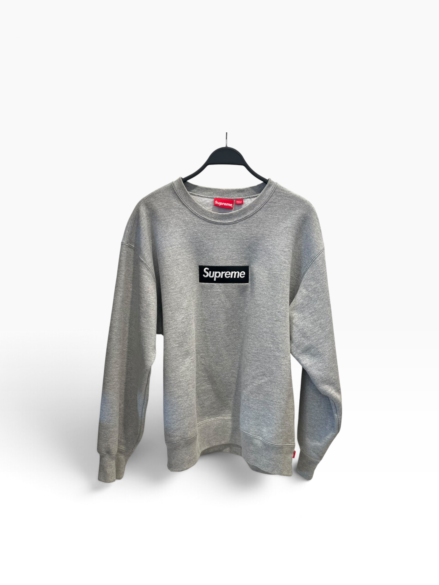 Supreme/Sweatshirt/L/Cotton/GRY/FW22 Heather Gray Box Logo view 1