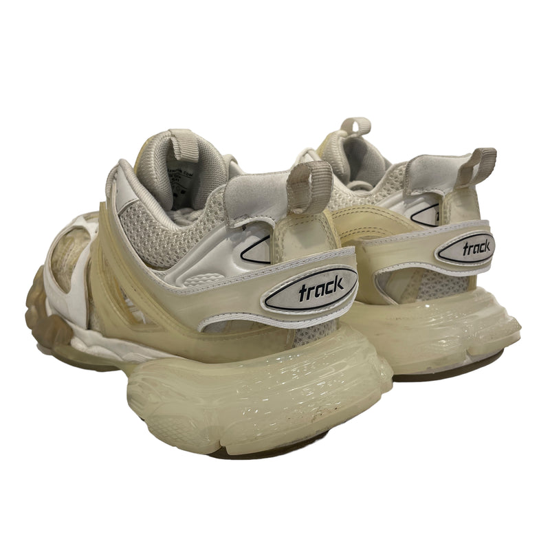 BALENCIAGA/Low-Sneakers/US 12/BEG/track trainer cutout