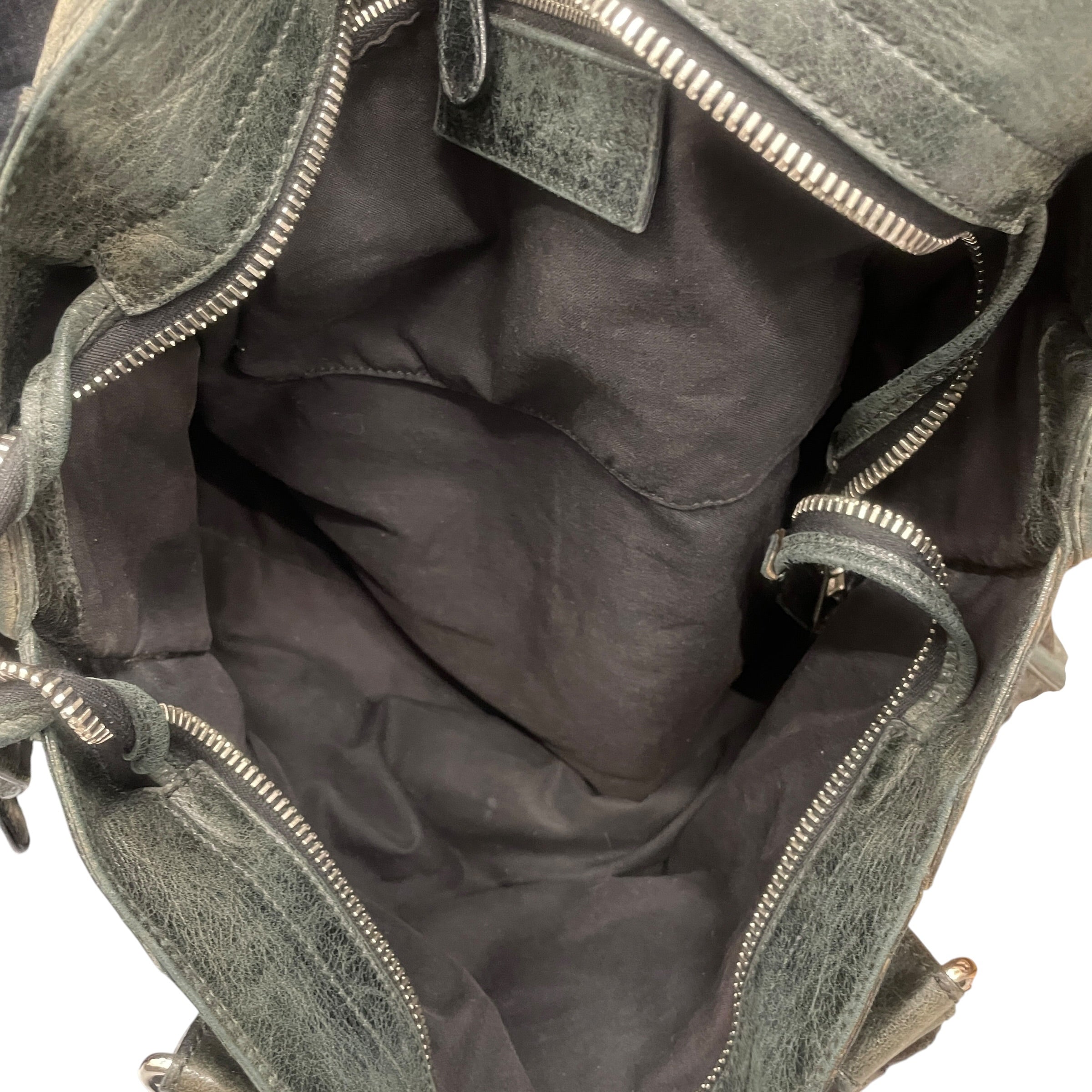 BALENCIAGA/Hand Bag/Lambskin/BLK/CITY BAG/MOTORCYCLE/LAMBSKIN view 4