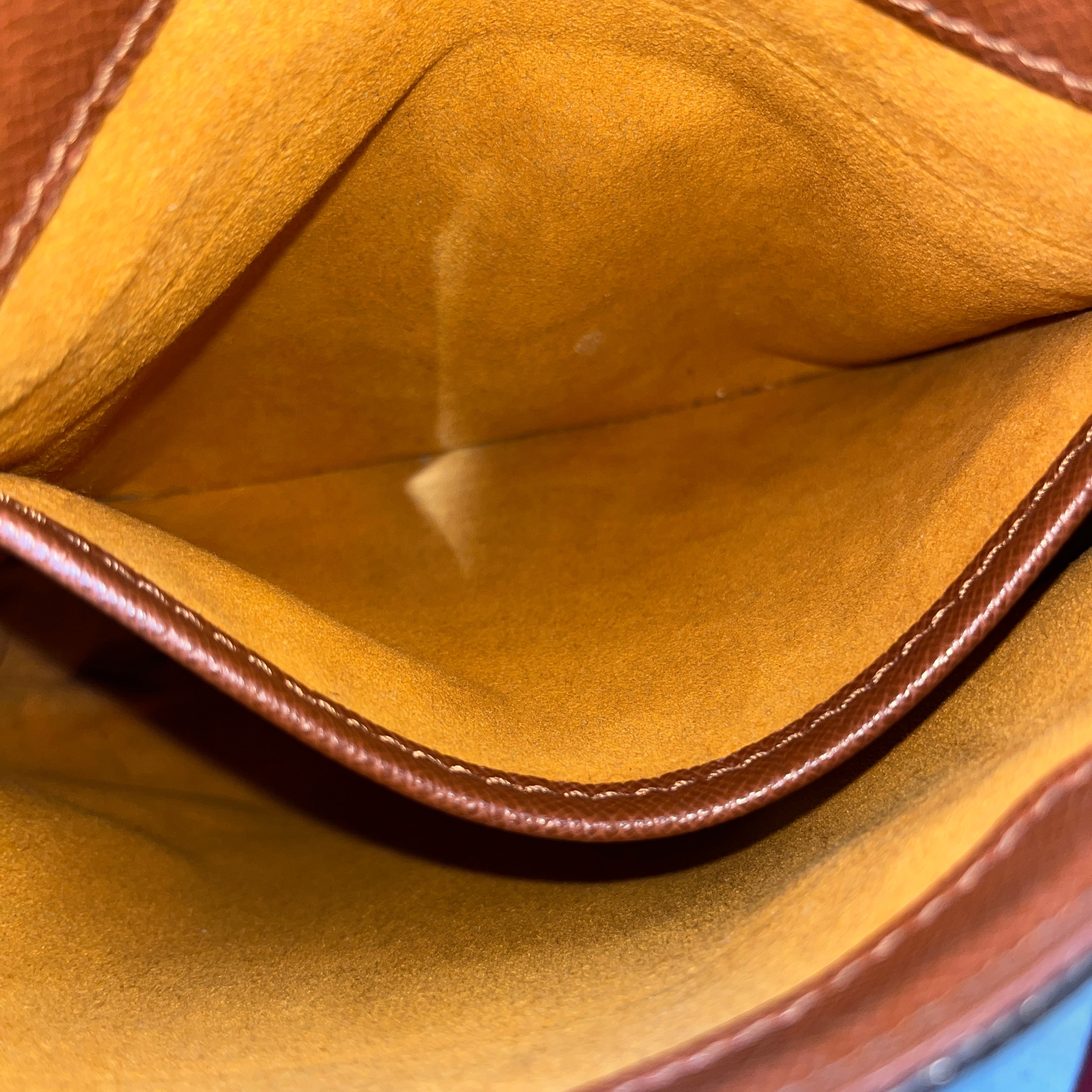 LOUIS VUITTON/Cross Body Bag/Monogram/Leather/BRW/Musette Salsa view 5