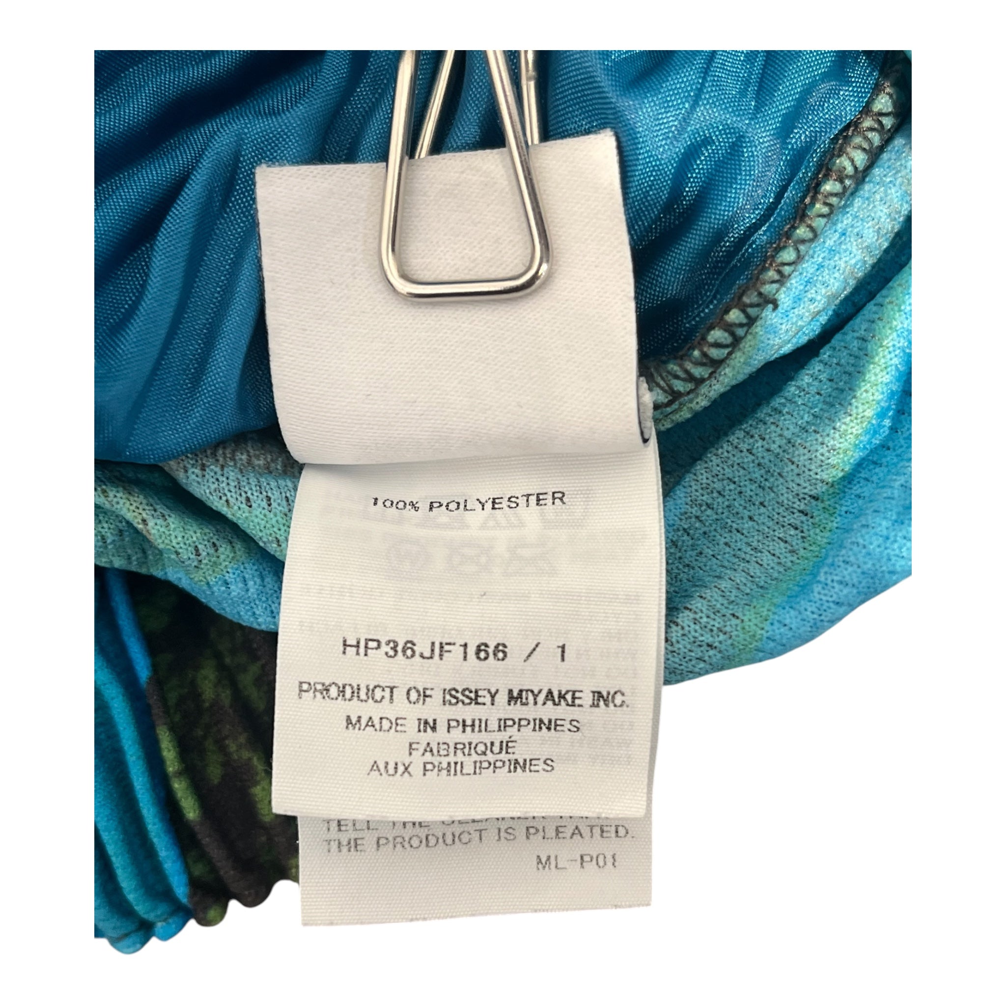 ISSEY MIYAKE/Pants/1/Polyester/BLU/Camouflage/HOMME PLISSE CAMOUFLAGE PANTS view 4