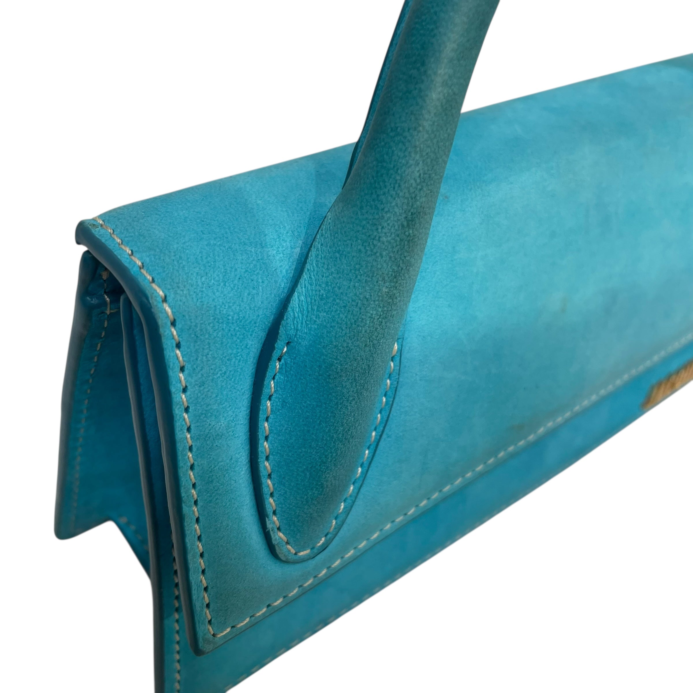 JACQUEMUS/Cross Body Bag/Suede/BLU/LE CHIQUITO view 2