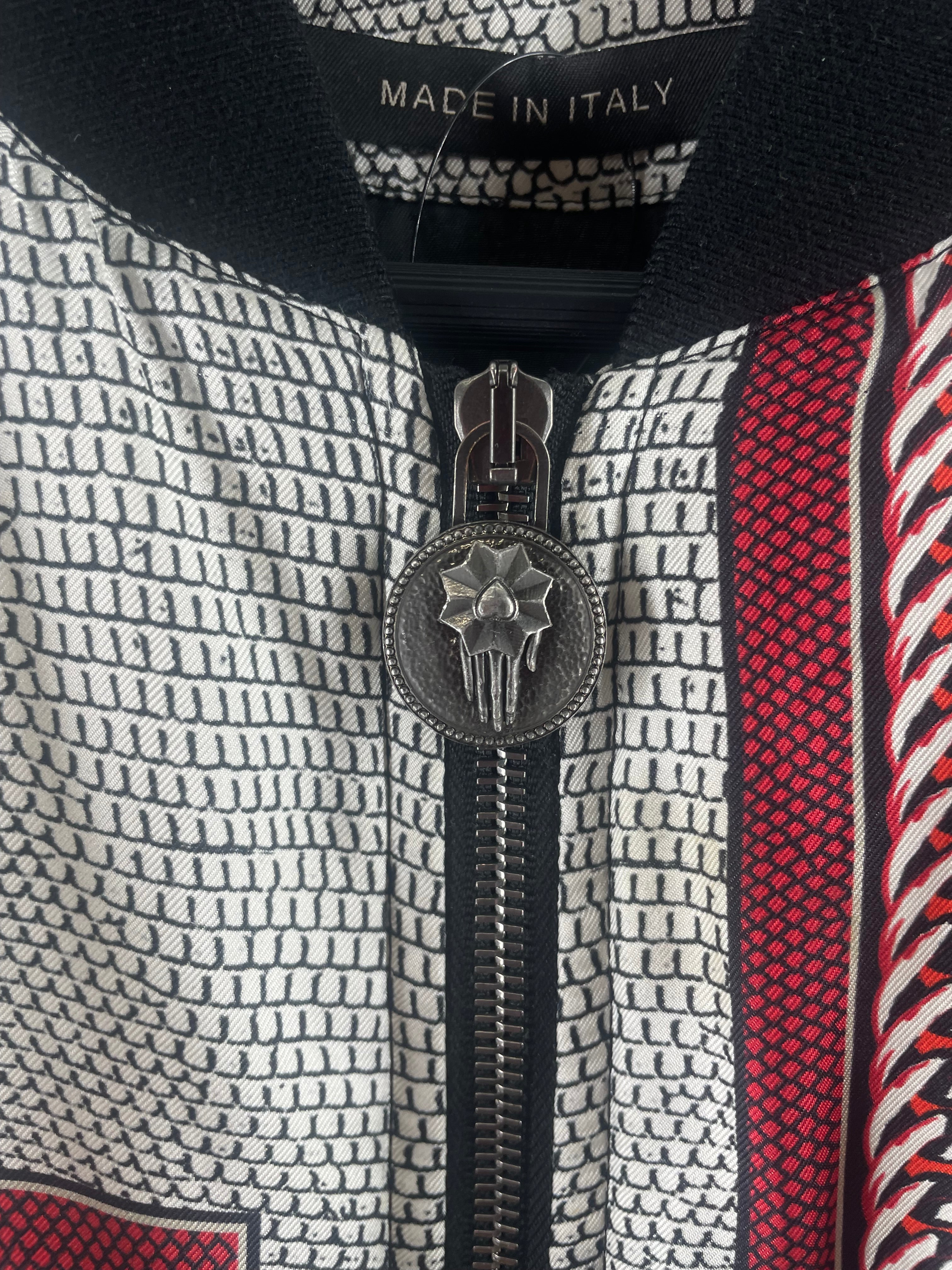roberto cavalli/Jacket/46/Silk/WHT/All Over Print/INT811 2NQ53 view 3