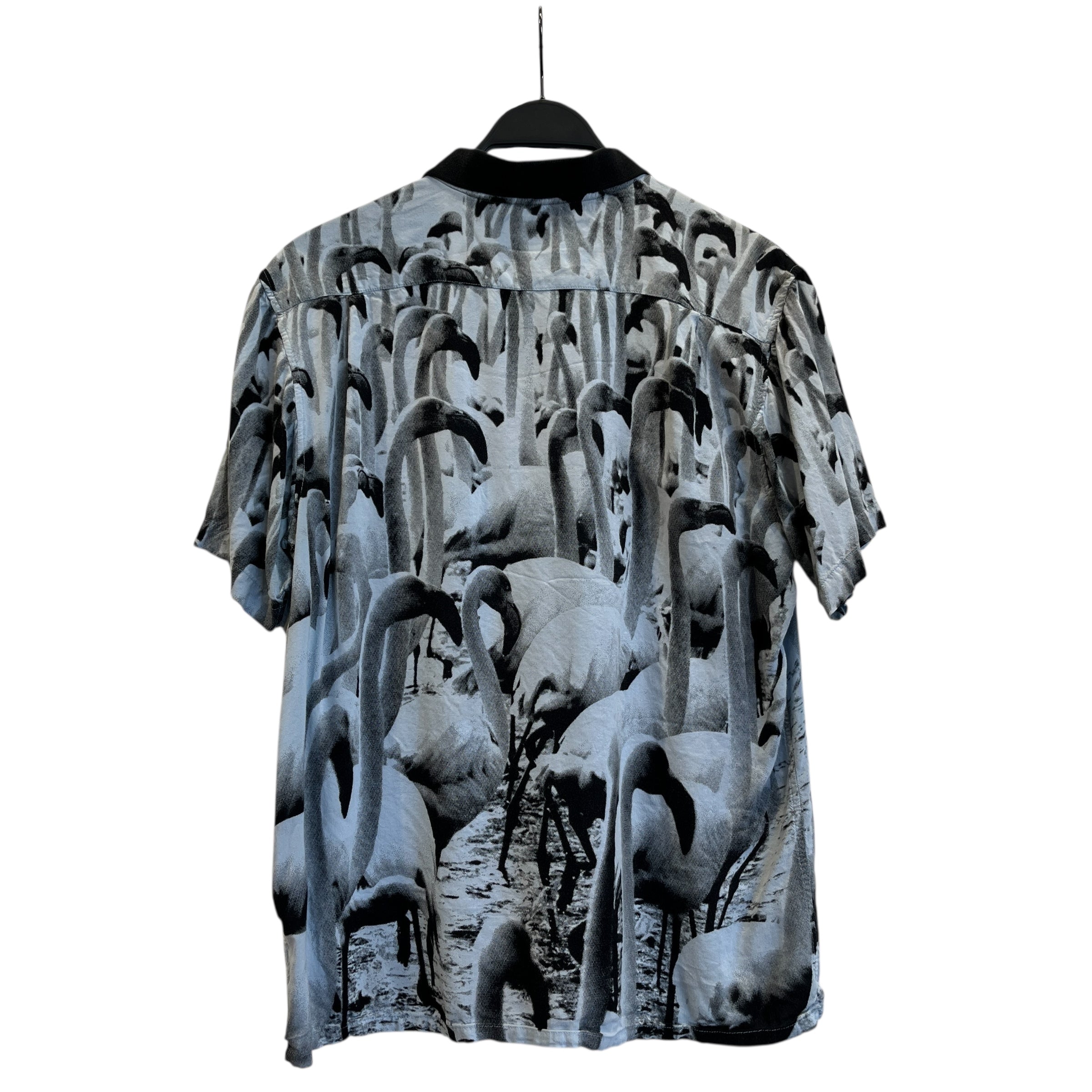 Supreme/SS Shirt/L/Cotton/BLU/All Over Print/Flamingo view 2