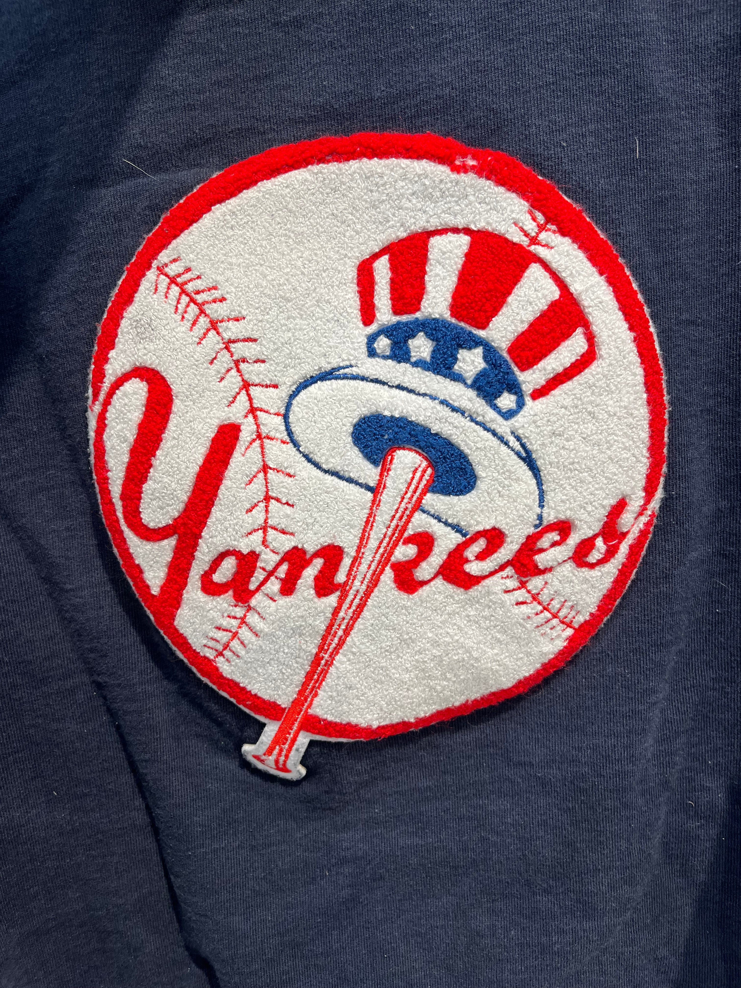 KITH/Hoodie/L/Cotton/NVY/YANKEE LOGO BACK PATCH LOGO view 7