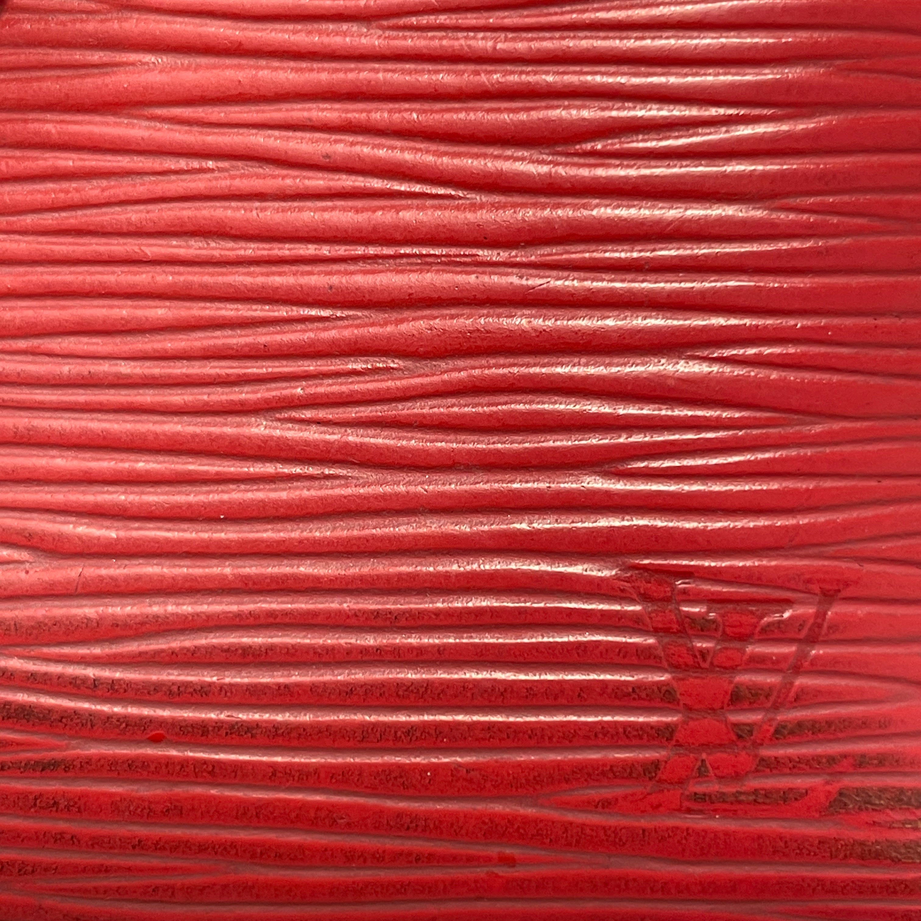LOUIS VUITTON/Bifold Wallet/Leather/RED/PORTEFEUILLE/EPI/FRENCH view 5