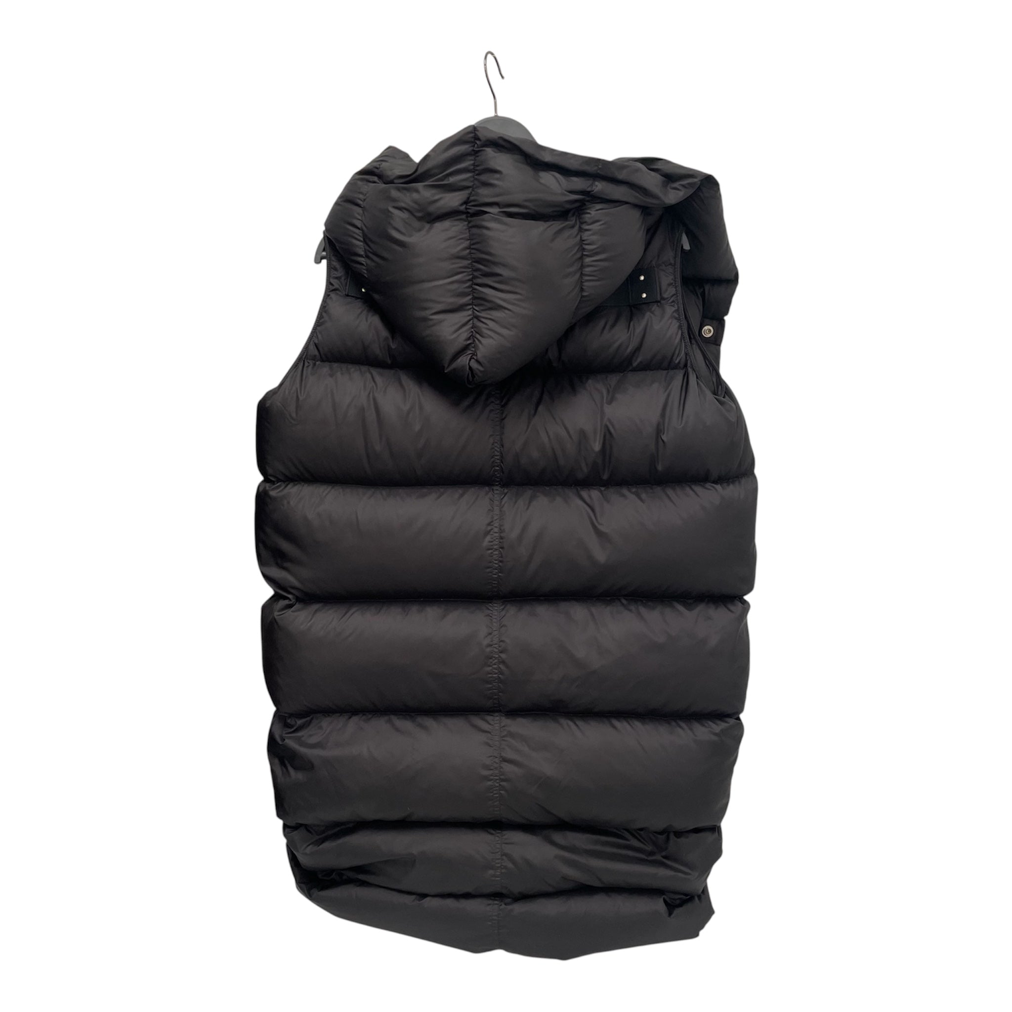 Rick Owens/Puffer Vest/Nylon/BLK/OVERSIZED PUFFER view 2