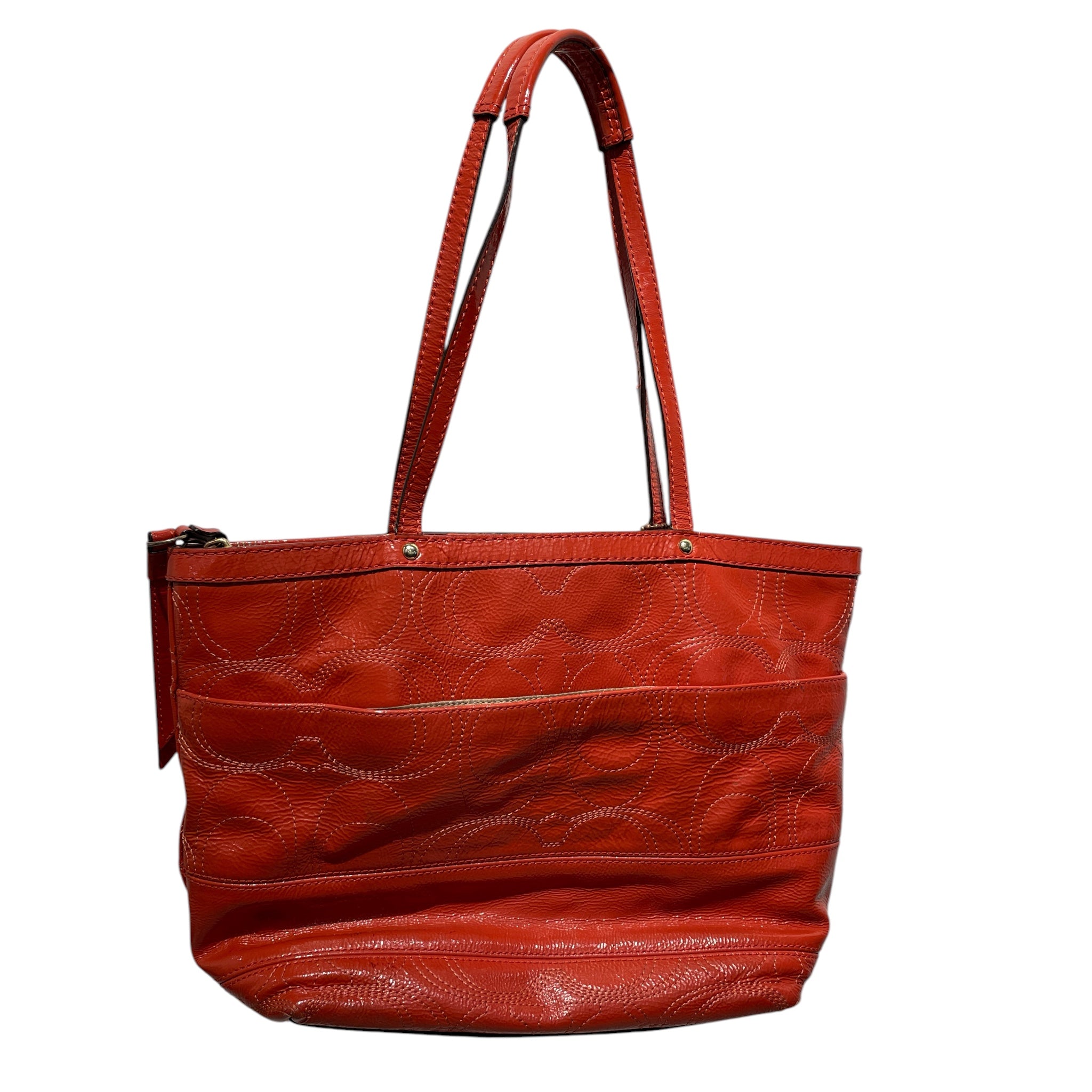 COACH/Hand Bag/Leather/ORN/1941 est. view 2
