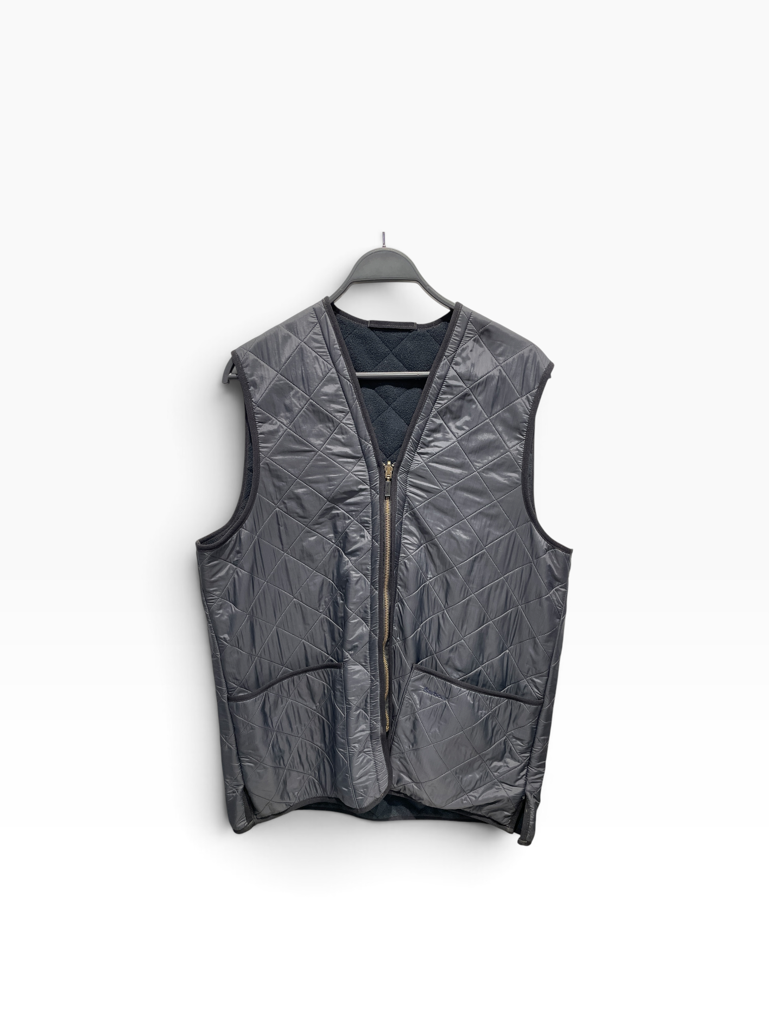 Barbour/Quilted Vest/L/BLK/Polarquilt waistcoat zip view 1
