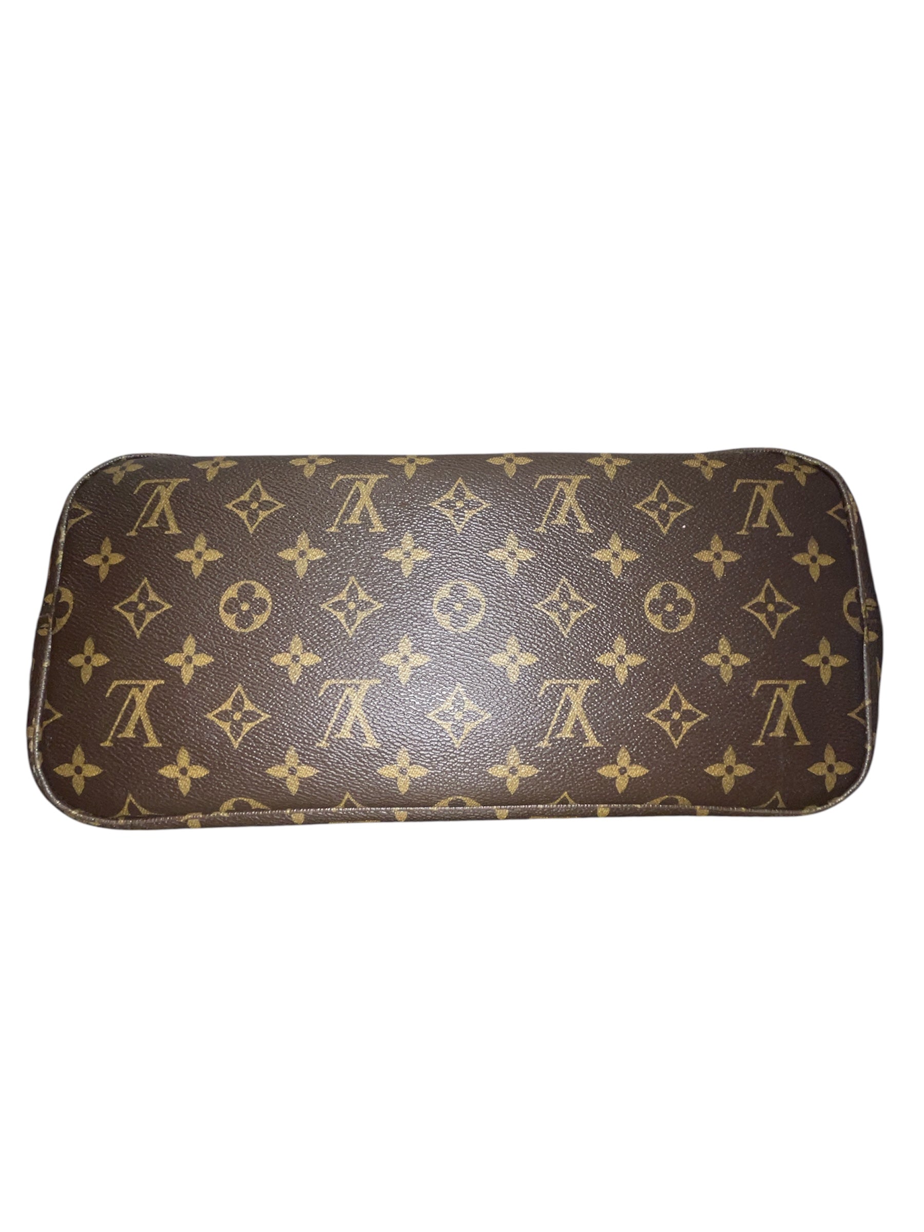 LOUIS VUITTON/Tote Bag/All Over Print/Leather/BRW/neverfull MM tote bag view 3