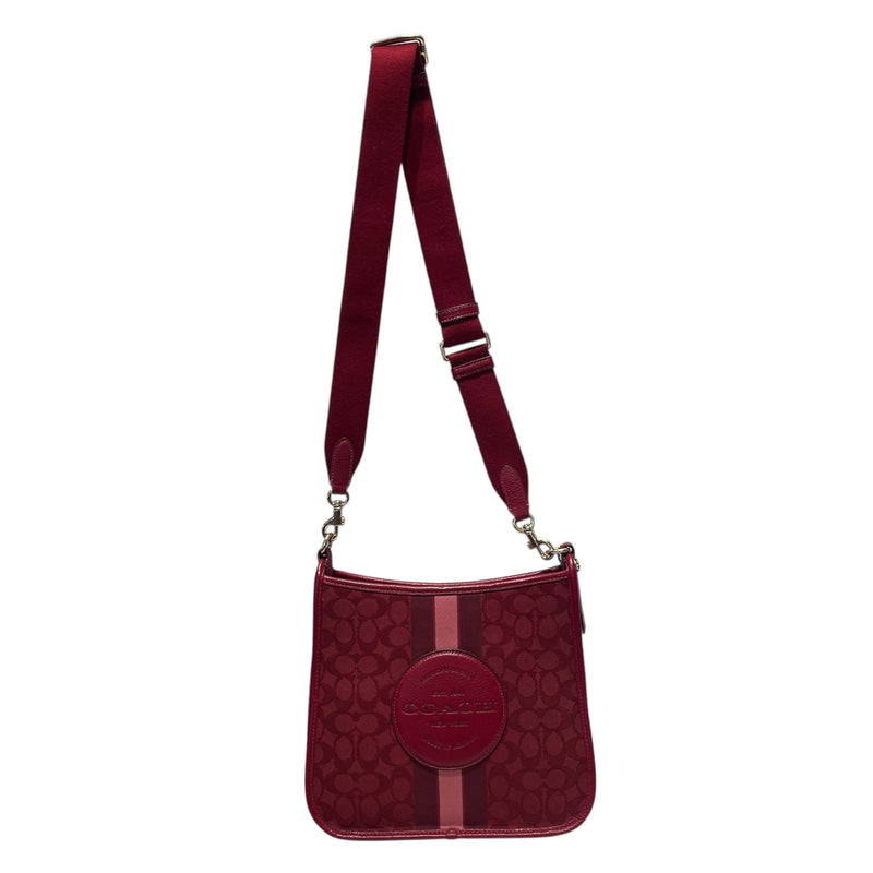 COACH/Cross Body Bag/Cotton/BRD/DEMPSEY