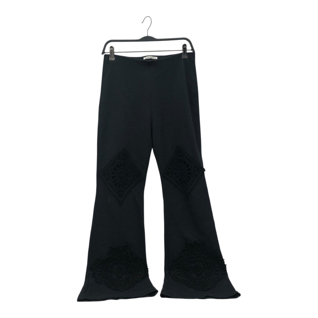 Acne Studios/Bootcut Pants/L/Cotton/BLK/ view 1