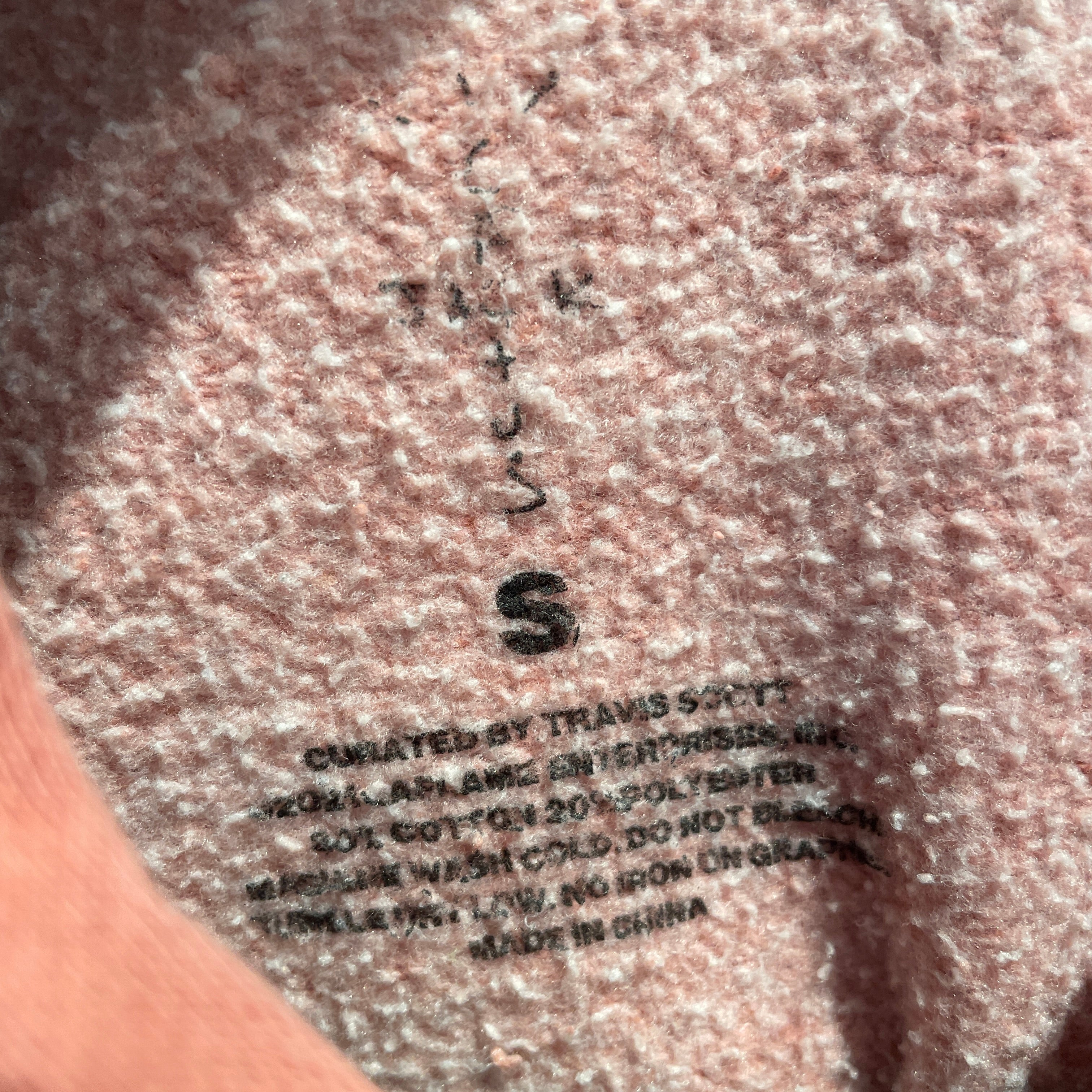 CACTUS JACK/Hoodie/S/Graphic/Cotton/RED/CROSS JACK view 3