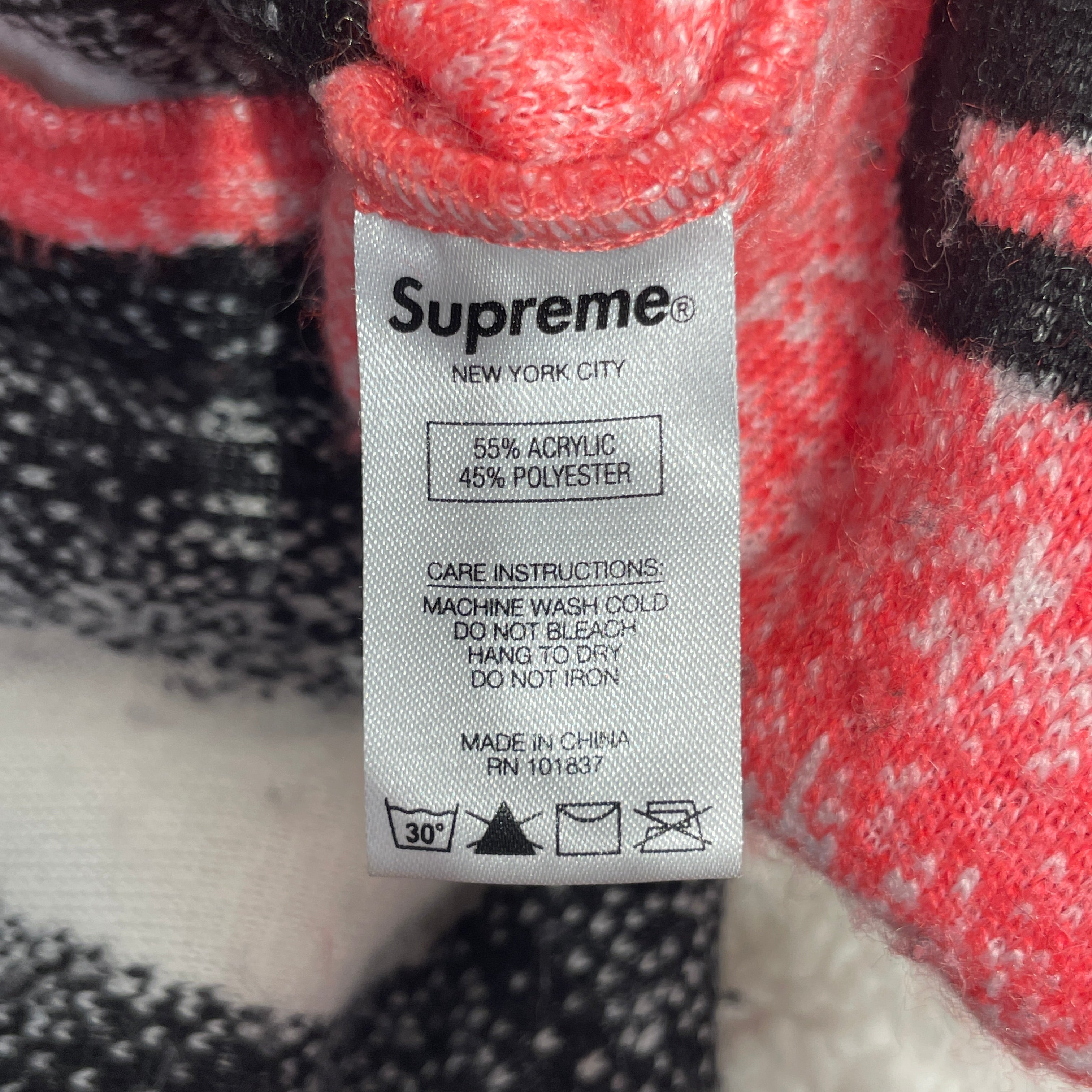 Supreme/Fleece Jkt/L/Polyester/PNK/All Over Print/penguins view 3