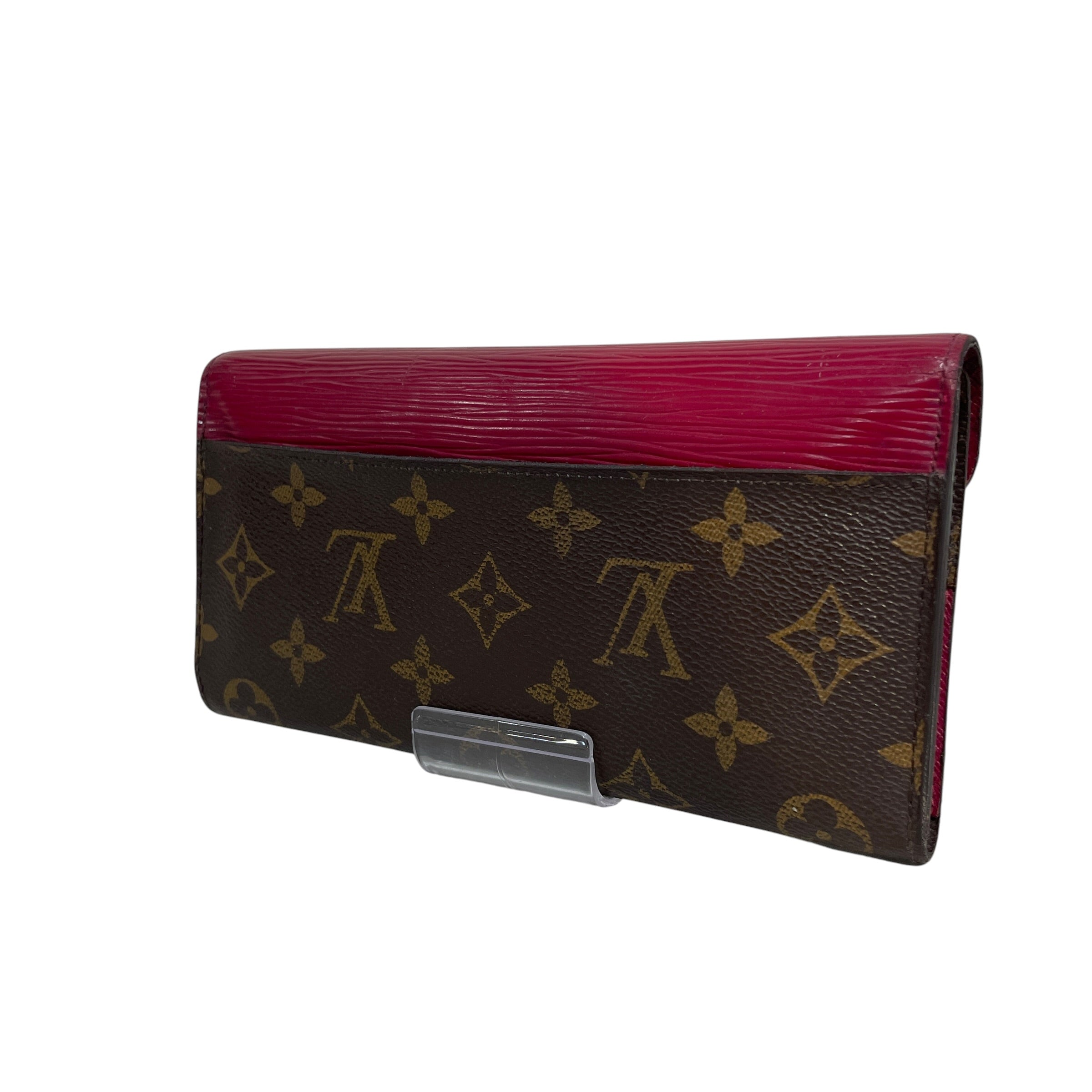 LOUIS VUITTON/Long Wallet/Monogram/Leather/BRW/Marie-Lou Long Compact Wallet view 2