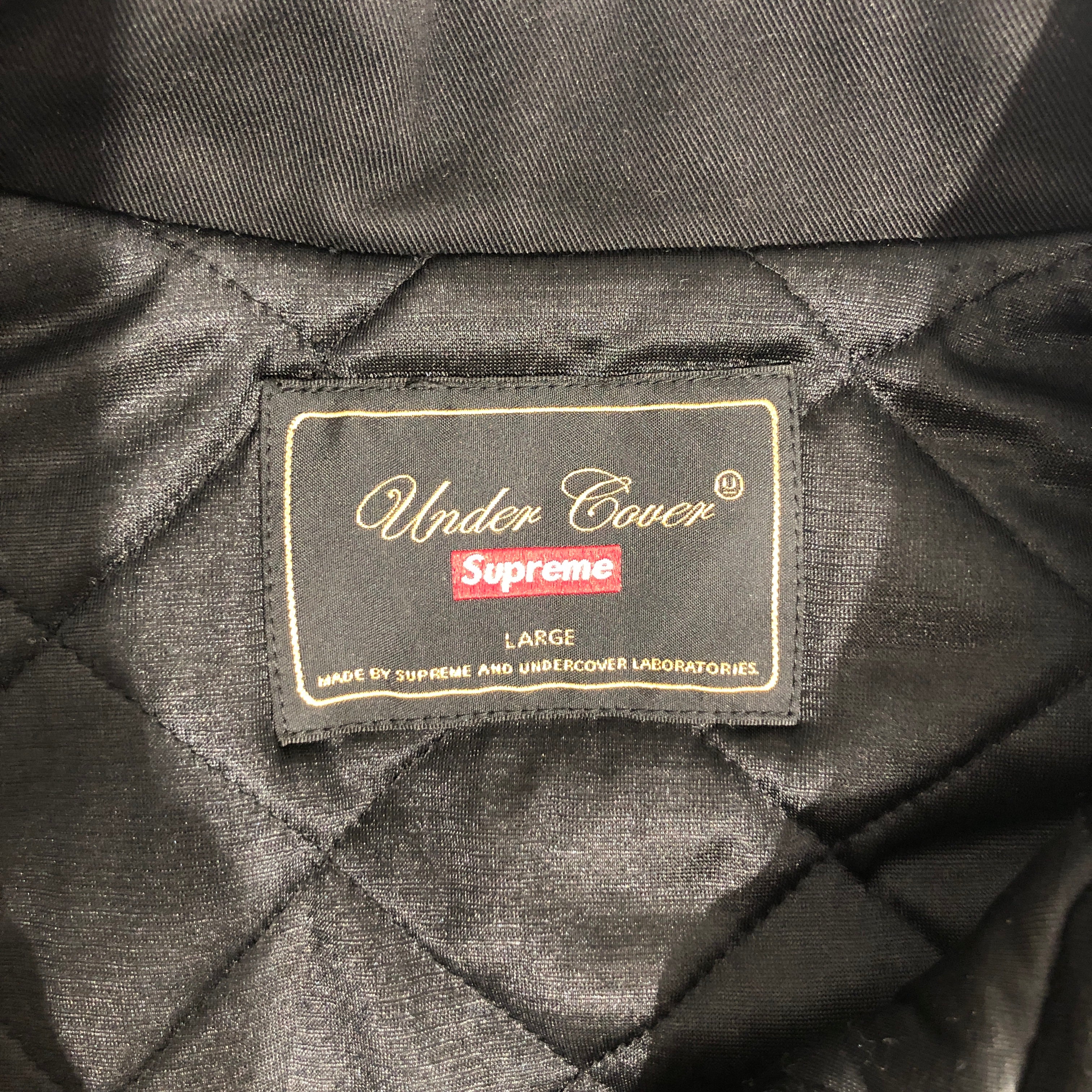 UNDERCOVER/Supreme/Jacket/L/Cotton/BLK/Graphic/public enemy view 3