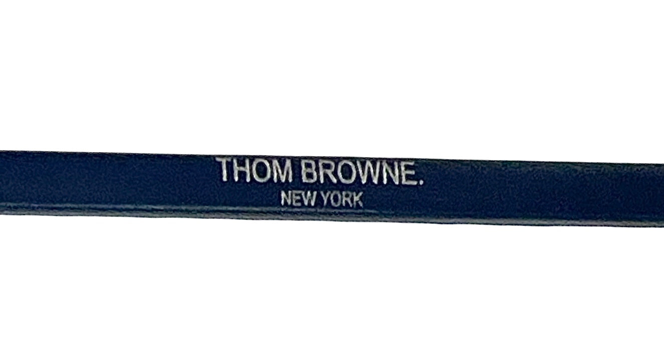 THOM BROWNE. NEW YORK/Sunglasses/Metal/BLU/TB015LTDNVYGLD62 view 4