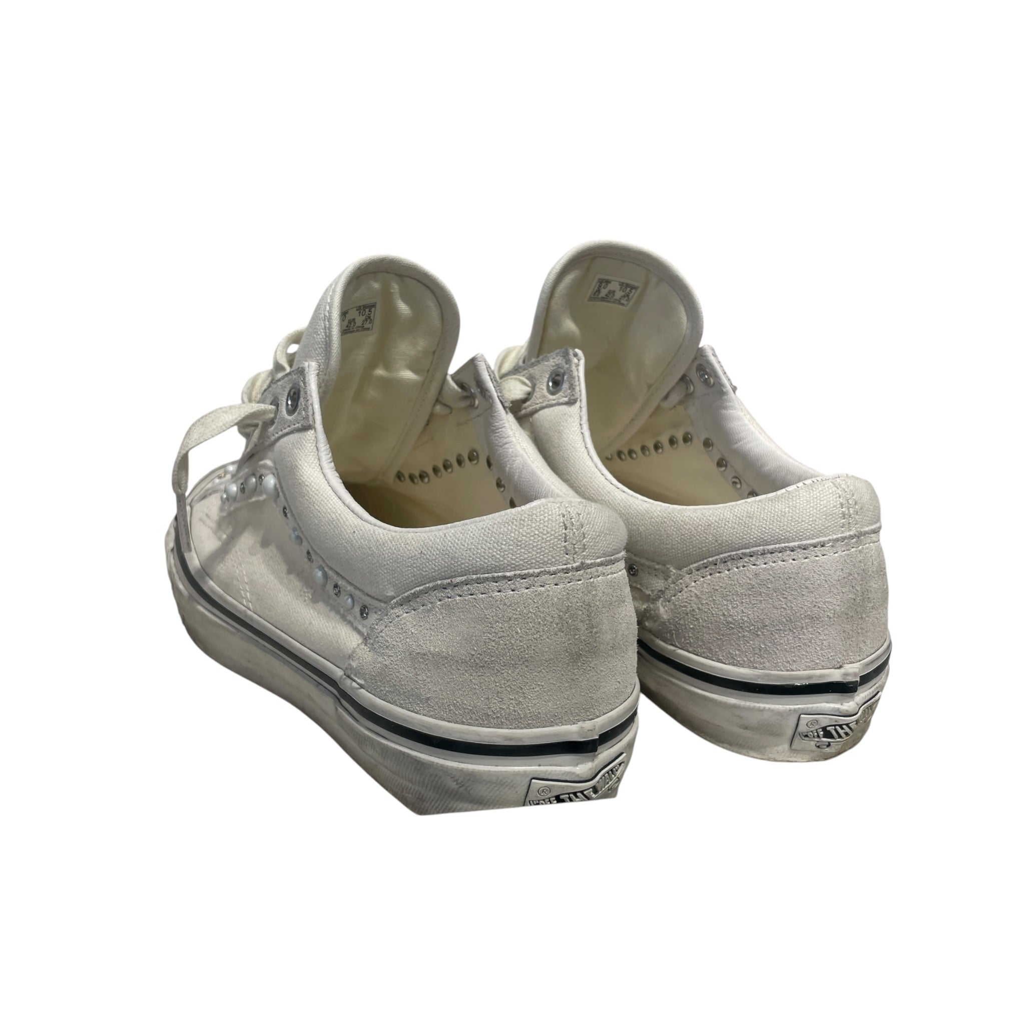 VANS/Low-Sneakers/US 9/Cotton/CRM/lx old skool 36 pearlized view 2