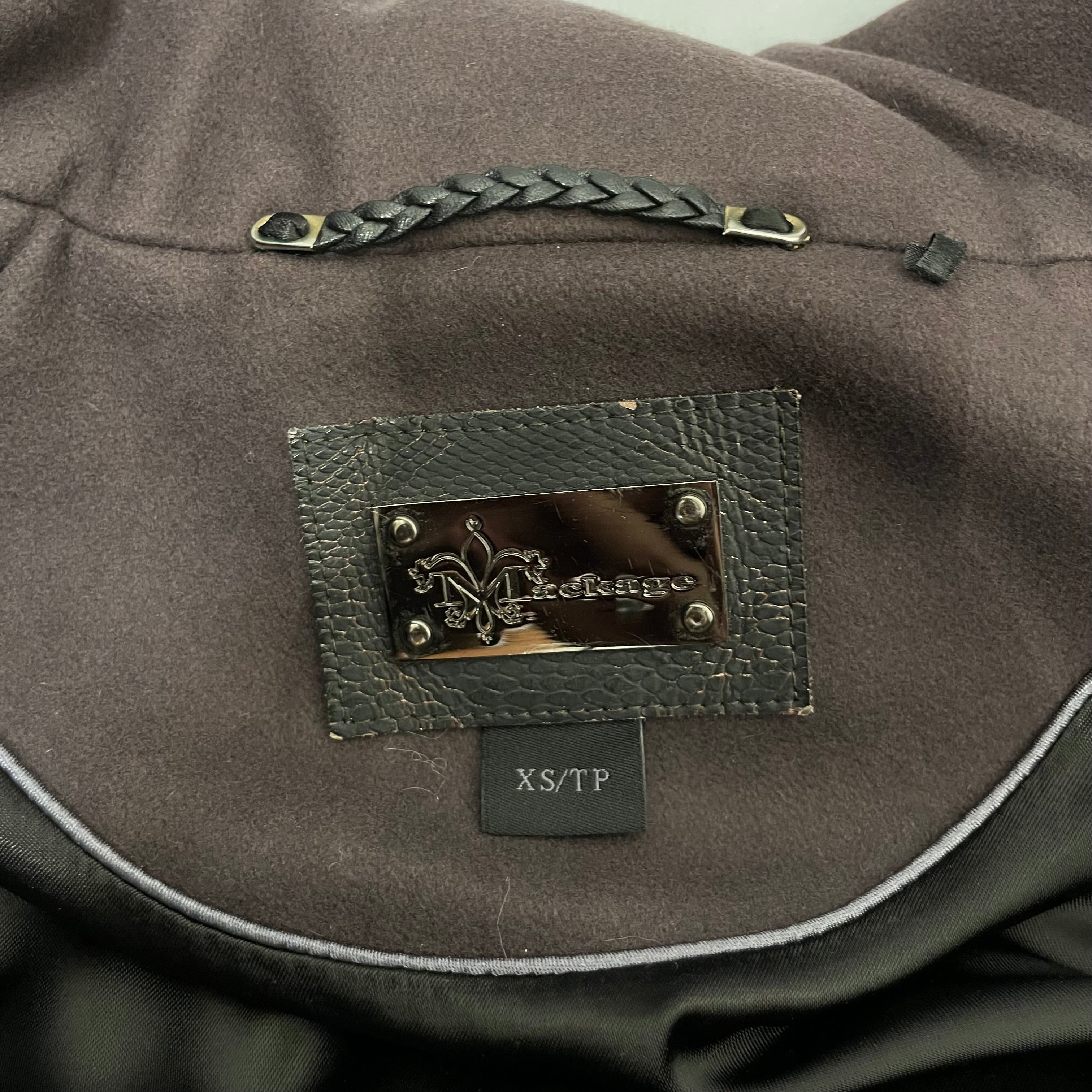 MACKAGE/Jacket/XS/Wool/BRD/ view 3