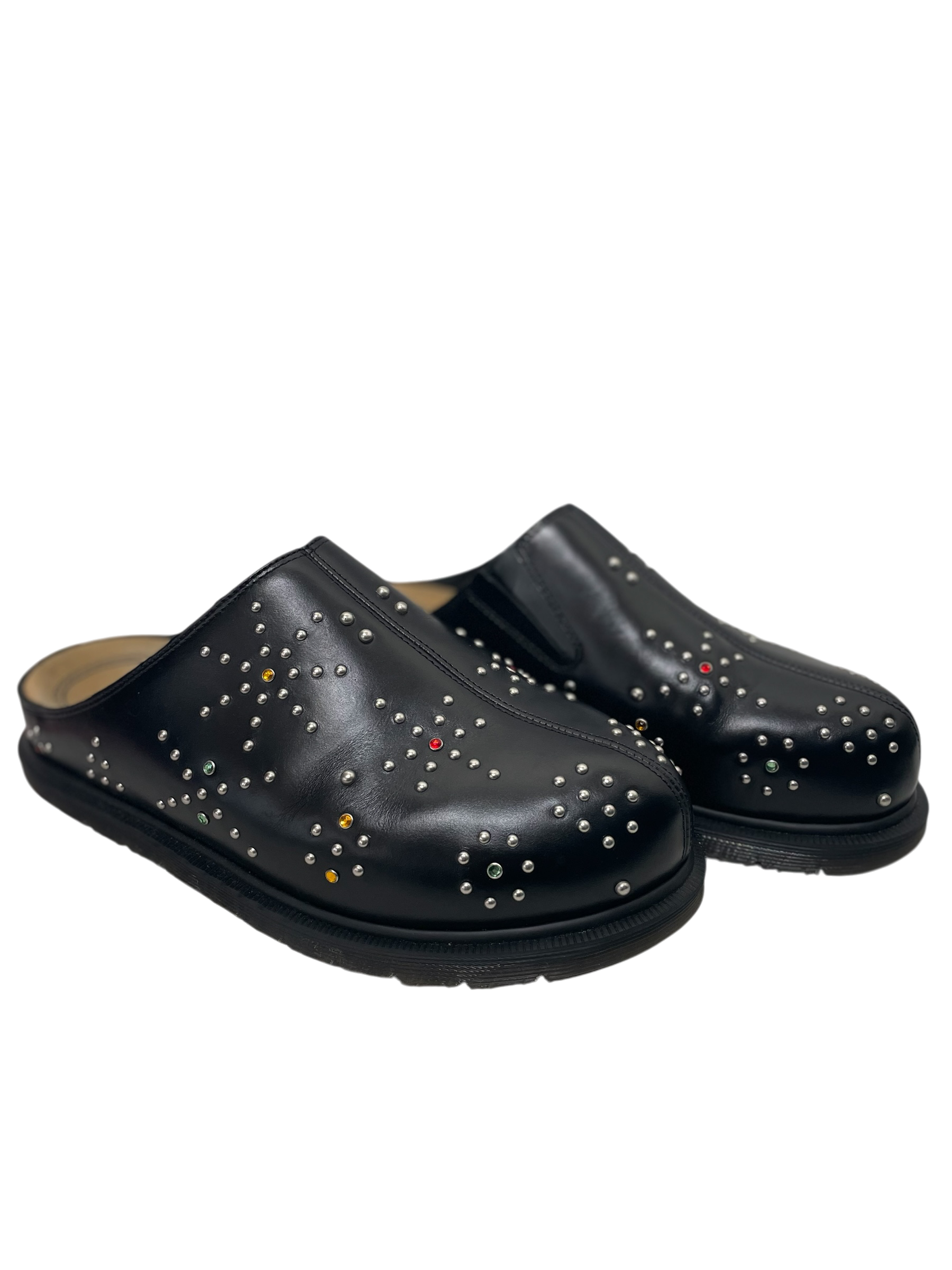 Dr.Martens/Shoes/US 9/Leather/BLK/san studded mules view 1