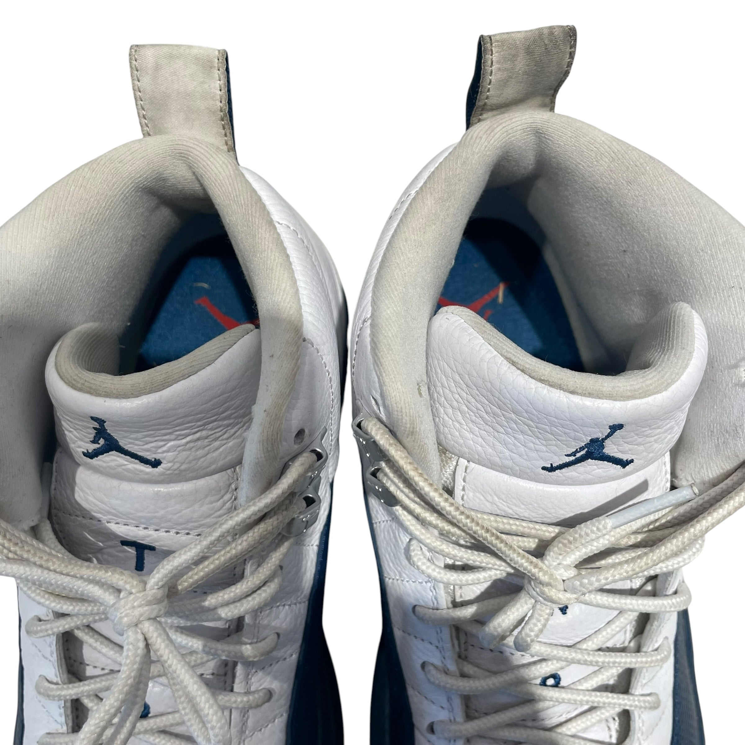 JORDAN BRAND/Hi-Sneakers/US 9.5/Leather/BLU/retro 12 french blue view 3